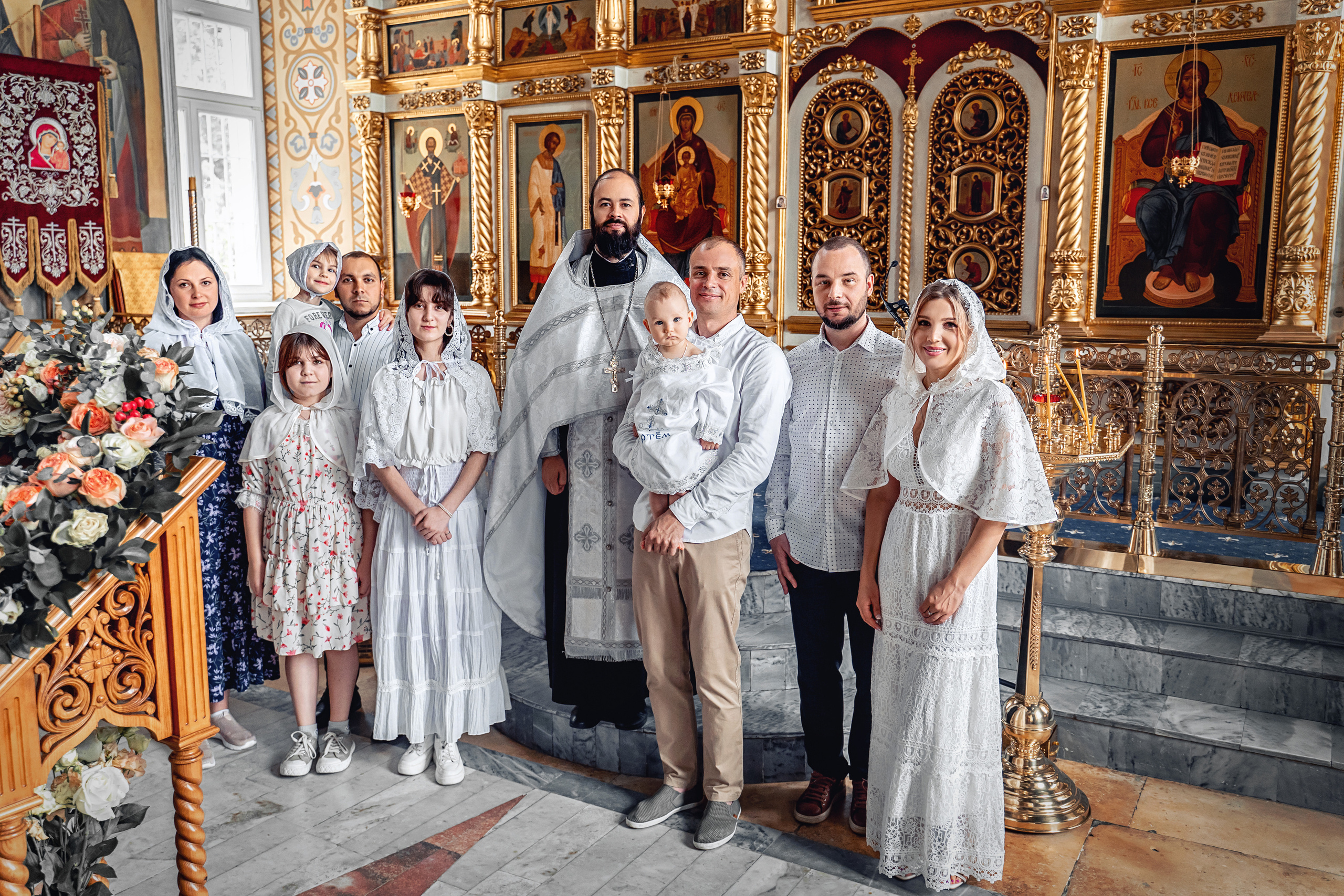 Фотограф на крещение Москва. Храм Рождества Христова Рождественно. Фотограф \ Видеограф на Крещение, Венчание Москва| Семейные съемки