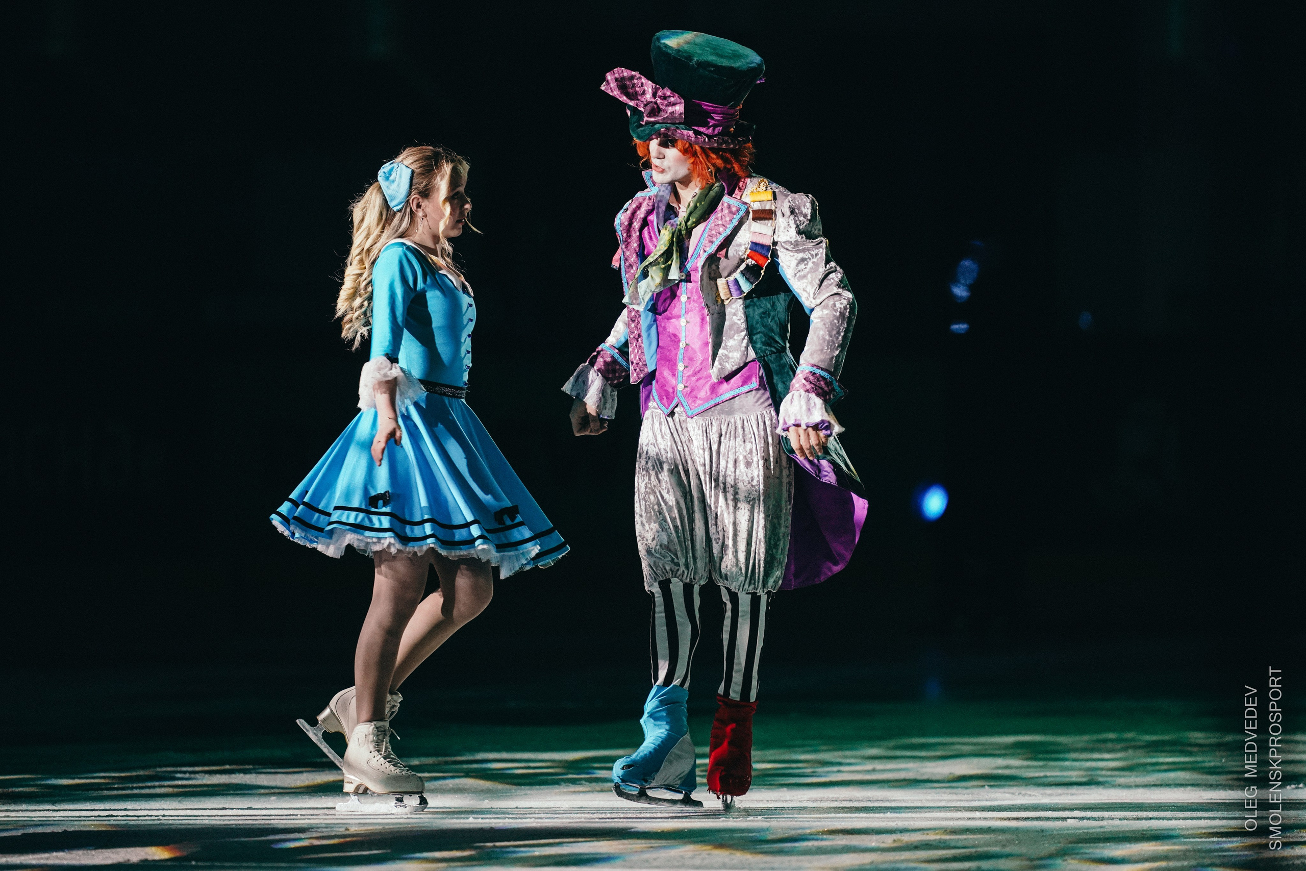 Алиса в стране чудес шоу на льду. Спортивный фотограф Олег Медведев | prosport67 | Смоленск