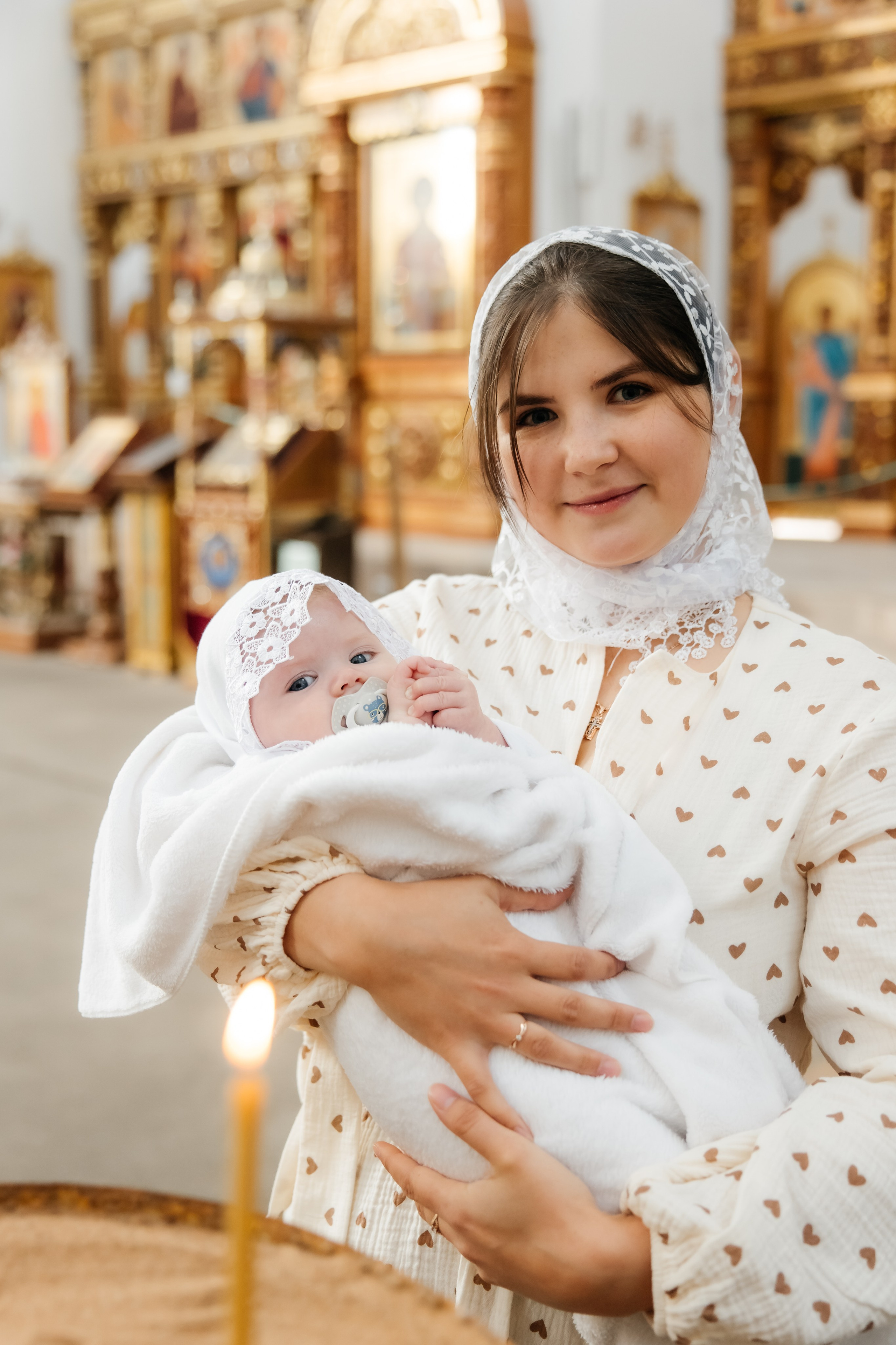 Крещение Мирославы. Храм иконы Божьей Матери «Всех скорбящих Радость». Фотограф ВИКА МЕДУЗА