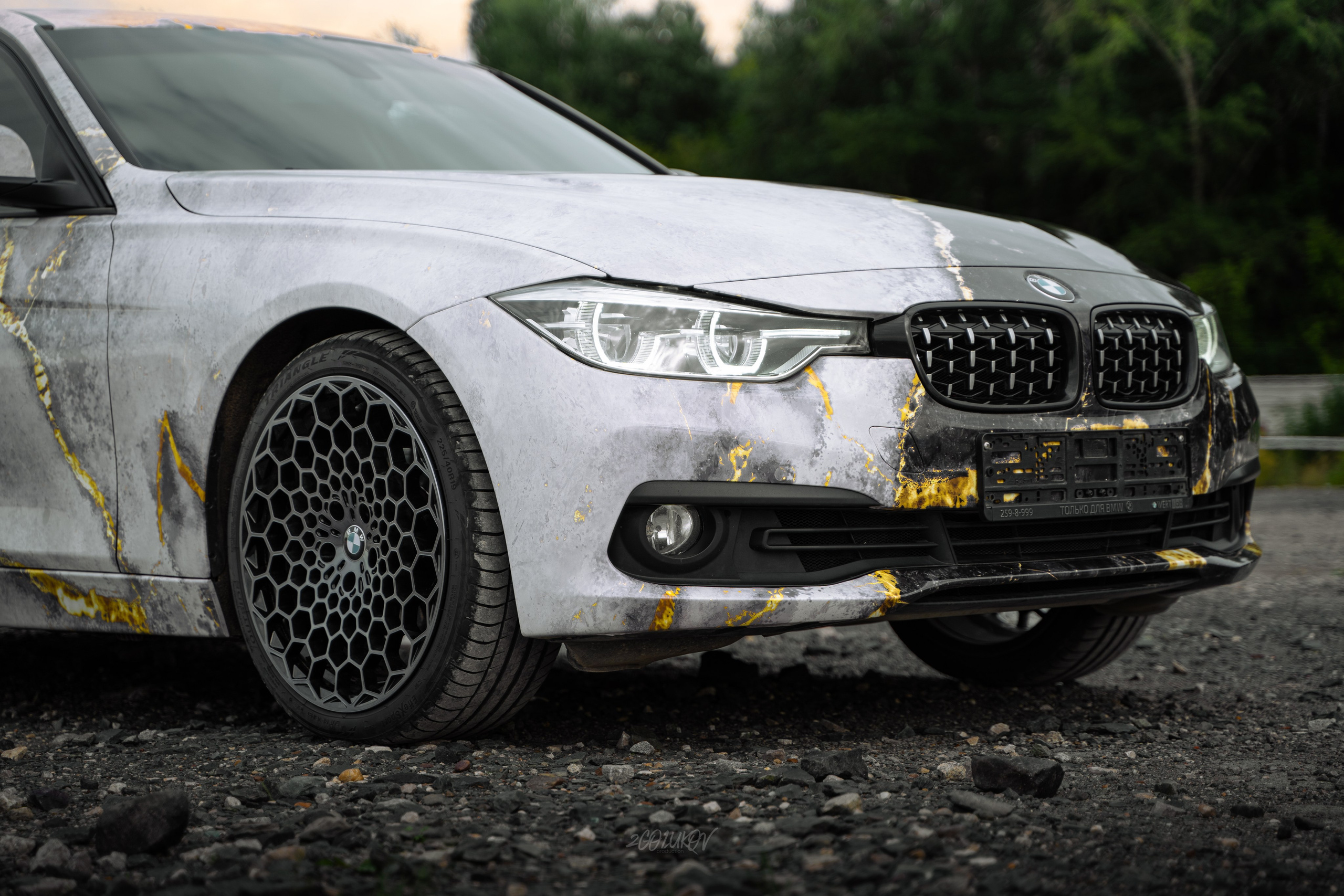 BMW 3-series. Автомобильный фотограф и видеограф в Санкт-Петербурге I 2golukov prod