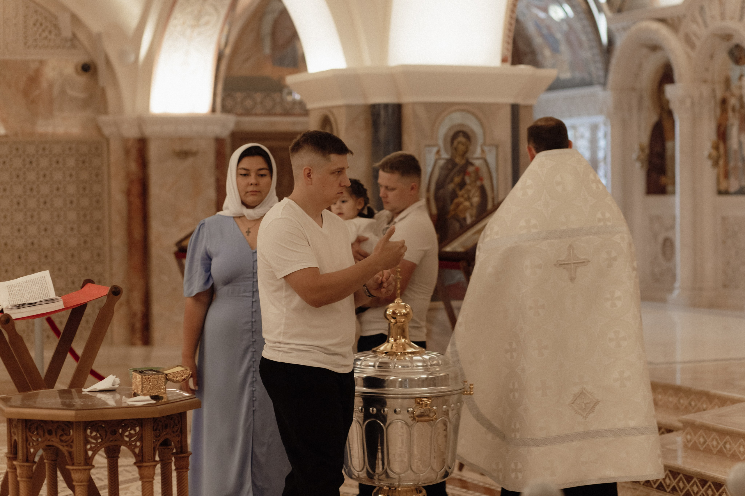 Крещение Киры. Семейный и свадебный фотограф в Челябинске Мария Леонтьева