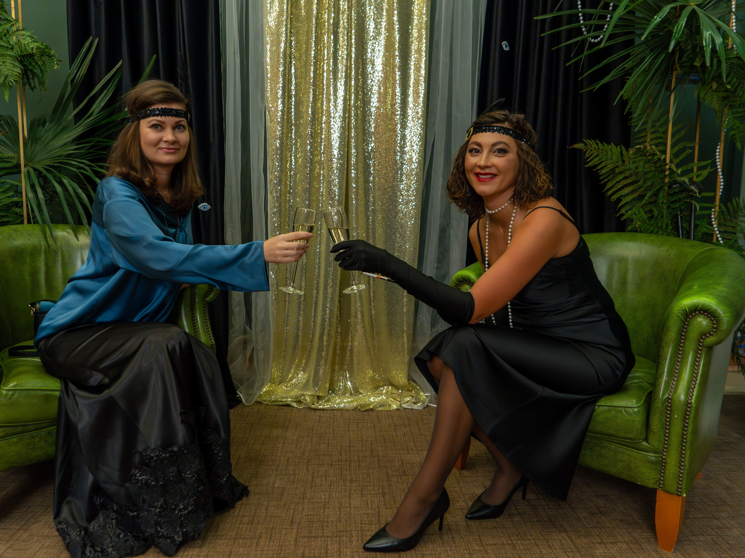 Новый год в стиле Great Gatsby. Репортажный фотограф в Красной Поляне и Сочи Павлюченко Екатерина