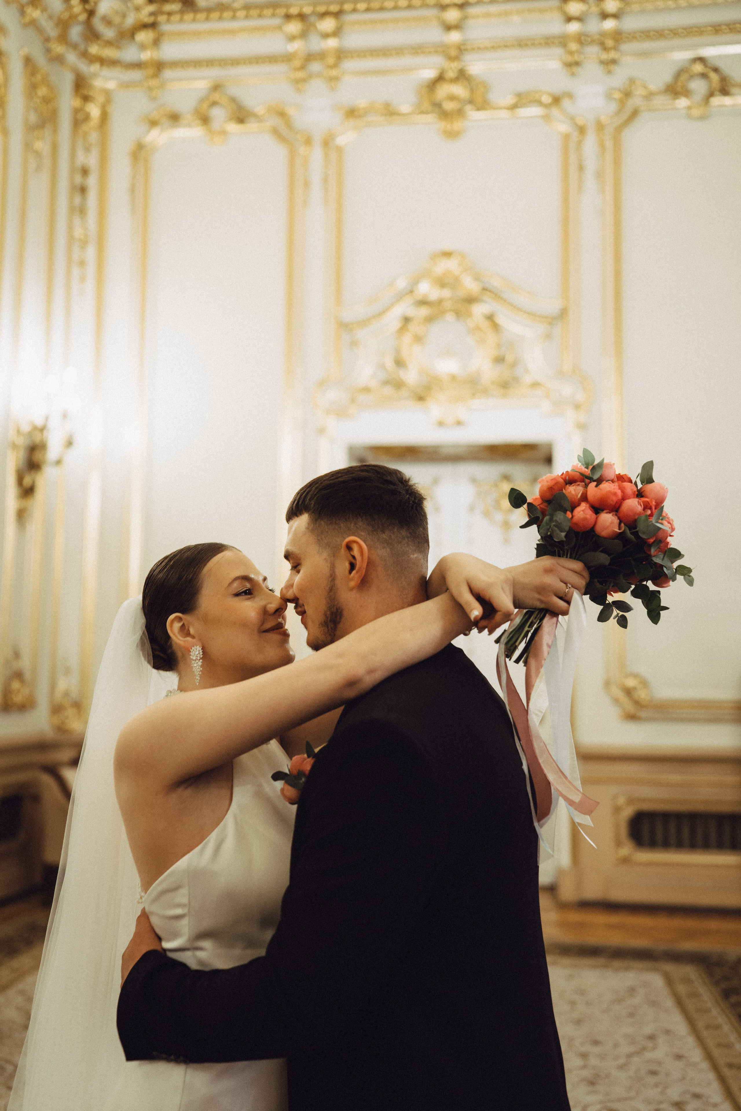 СВАДЕБНАЯ СЬЕМКА В ПЕВОМ ДВОРЦЕ БРАКОСОЧЕТАНИЯ. Профессиональный фотограф, Санкт-Петербург — Виктория Богомолова