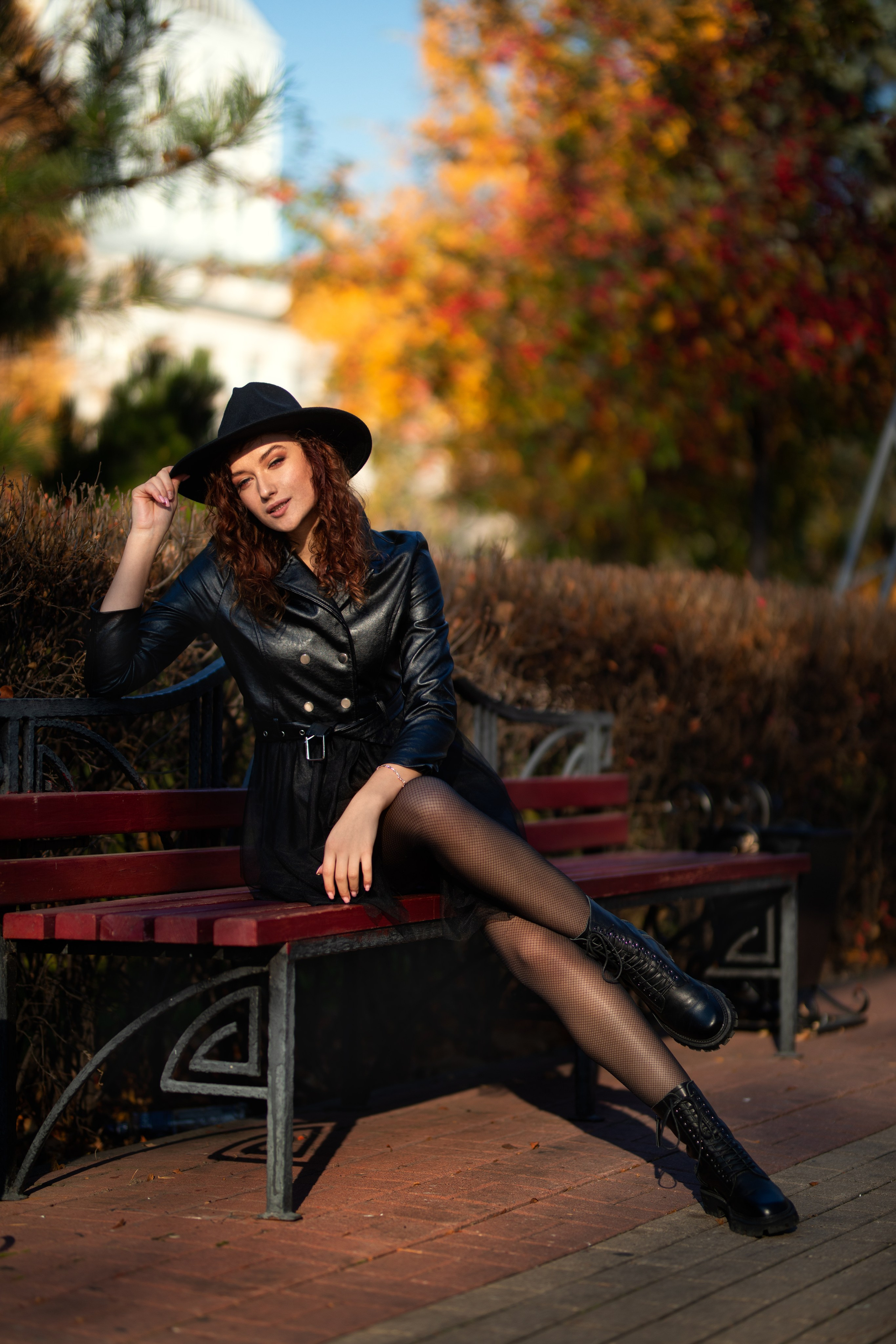 Осенняя фотосъемка в парке с Анастасией в формате для «себя»