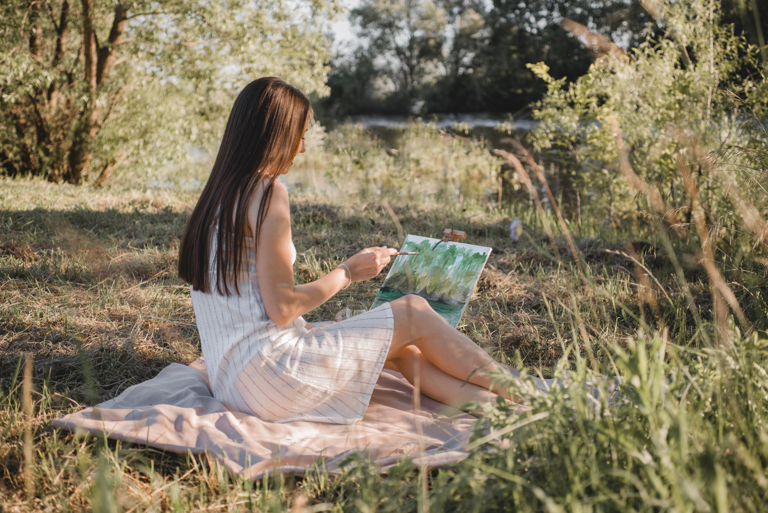 Виктория художник. Фотограф Людмила Белова