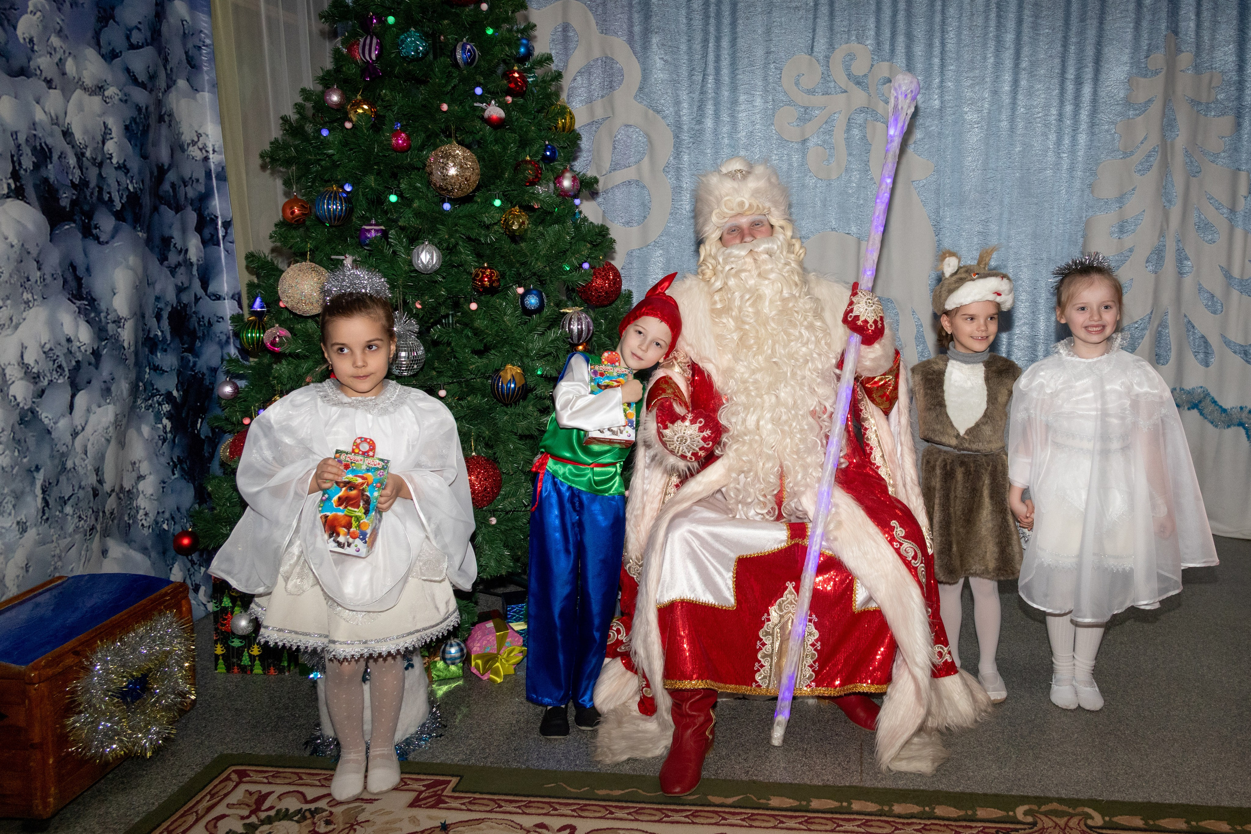 Новогодний утренник подготовительной группы. Индивидуальный и свадебный фотограф в Москве, Электростали и Туле Кадейкина Екатерина