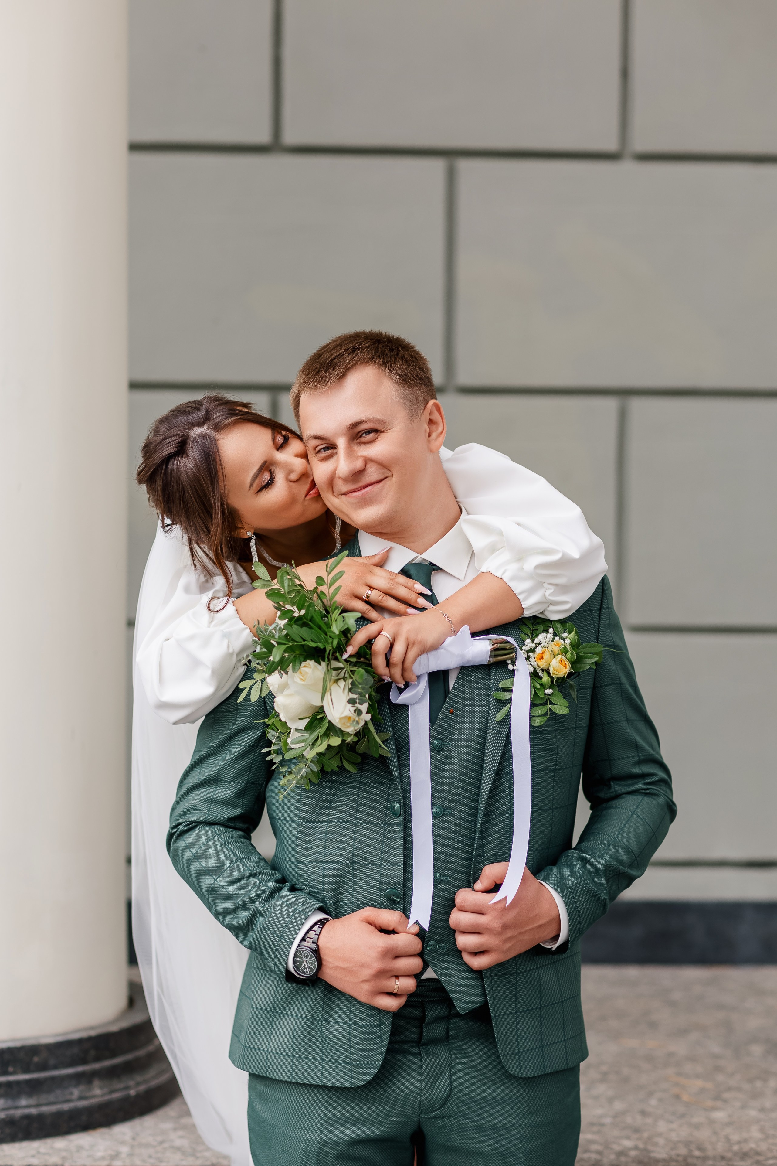 Олег и Юлия. Свадебная прогулка. Свадебный фотограф в Хабаровске