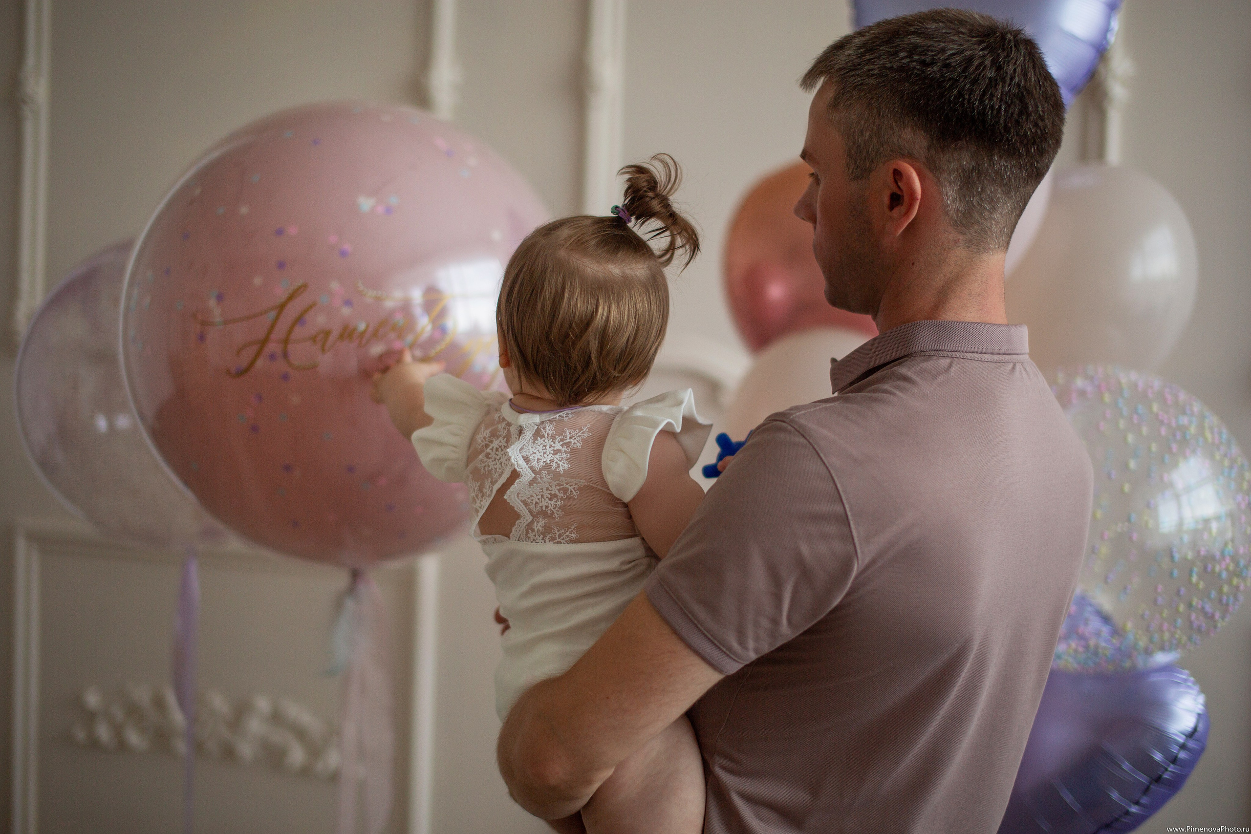 День Рождения Ксении, 1 год. Семейный и детский фотограф в Петрозаводске