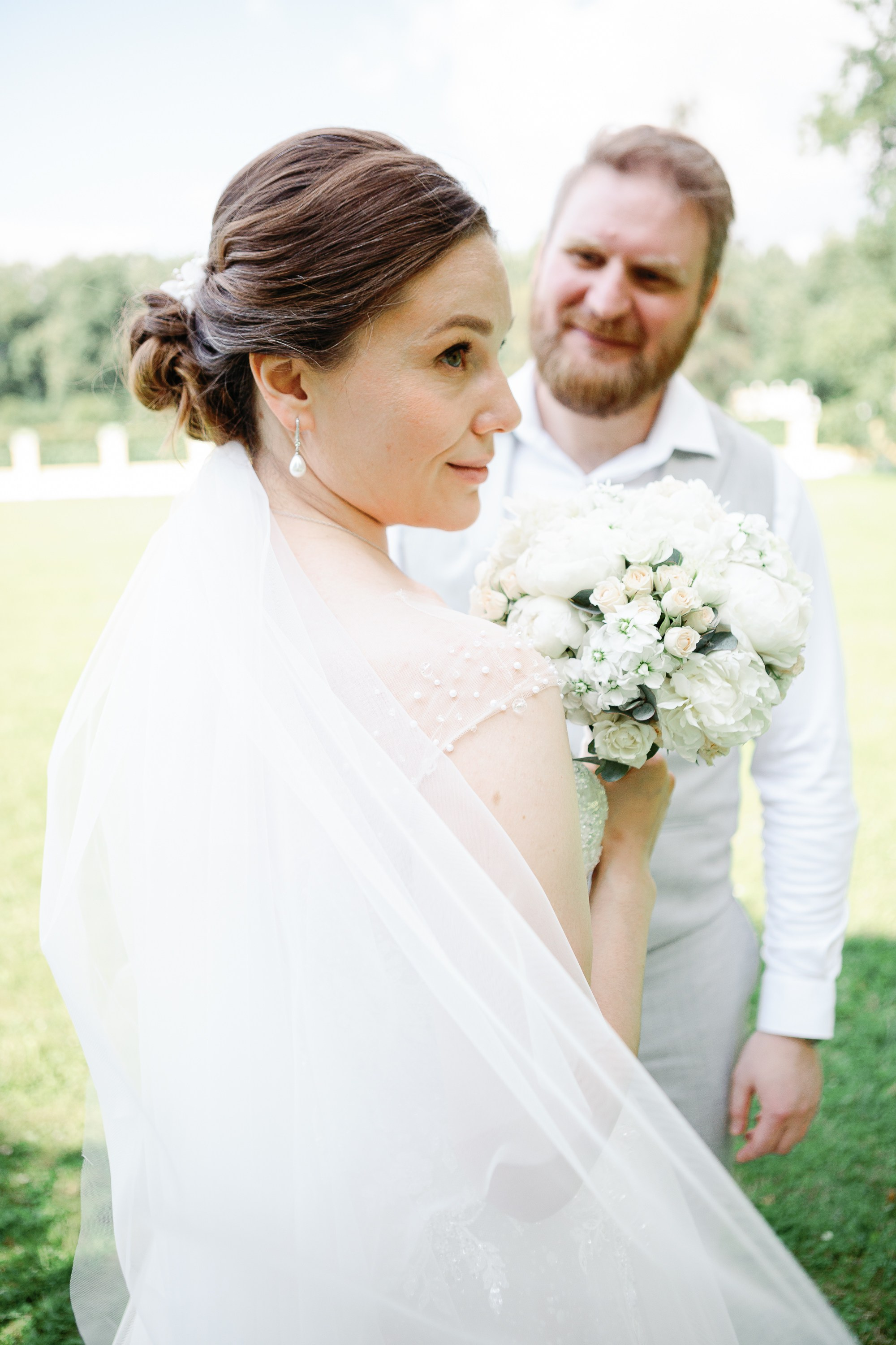 Свадебная фотосессия в Кусково.