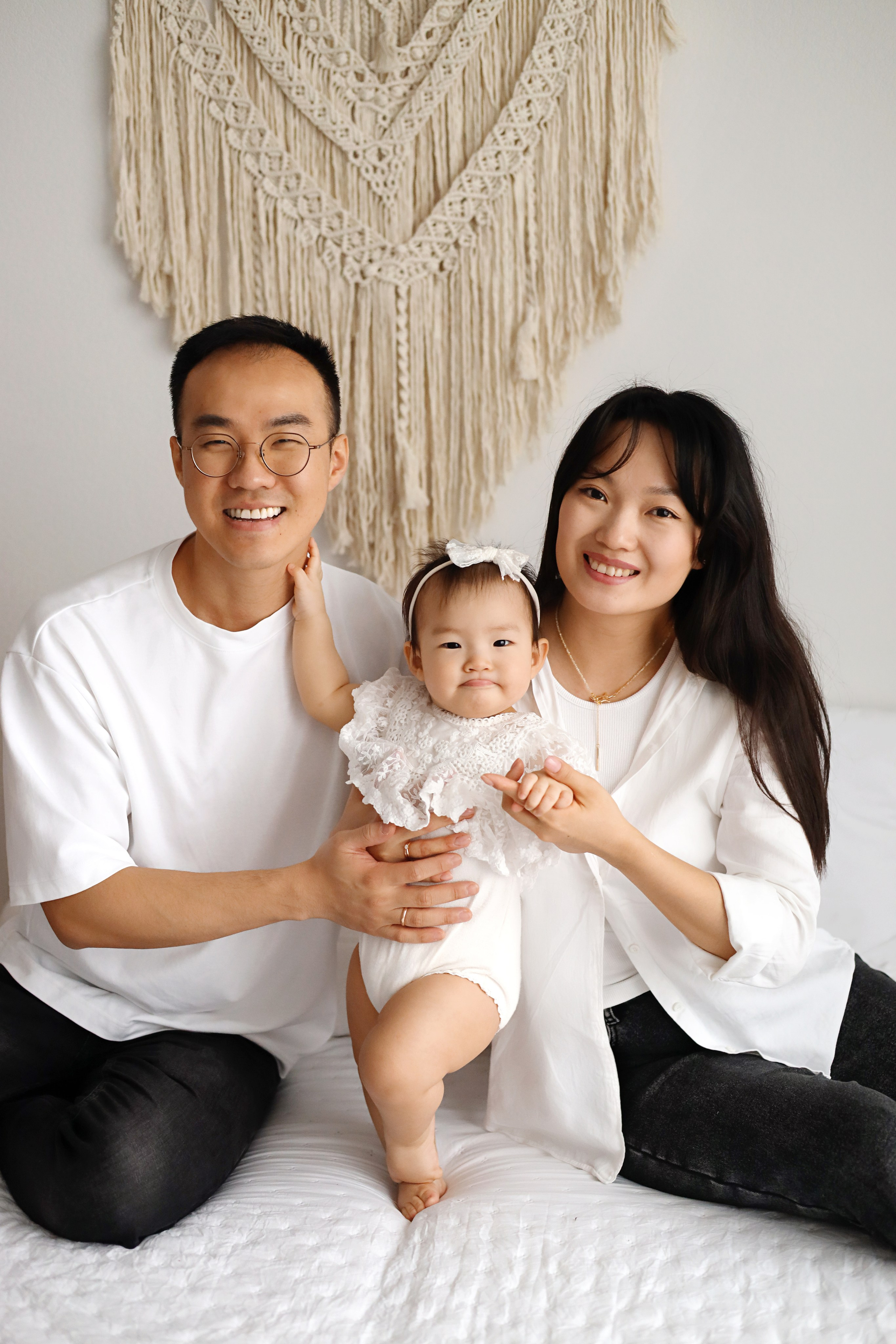 Фотосъемка одного годика Валерии. Фотограф новорожденных Москва. Ньюборн фотограф Москва