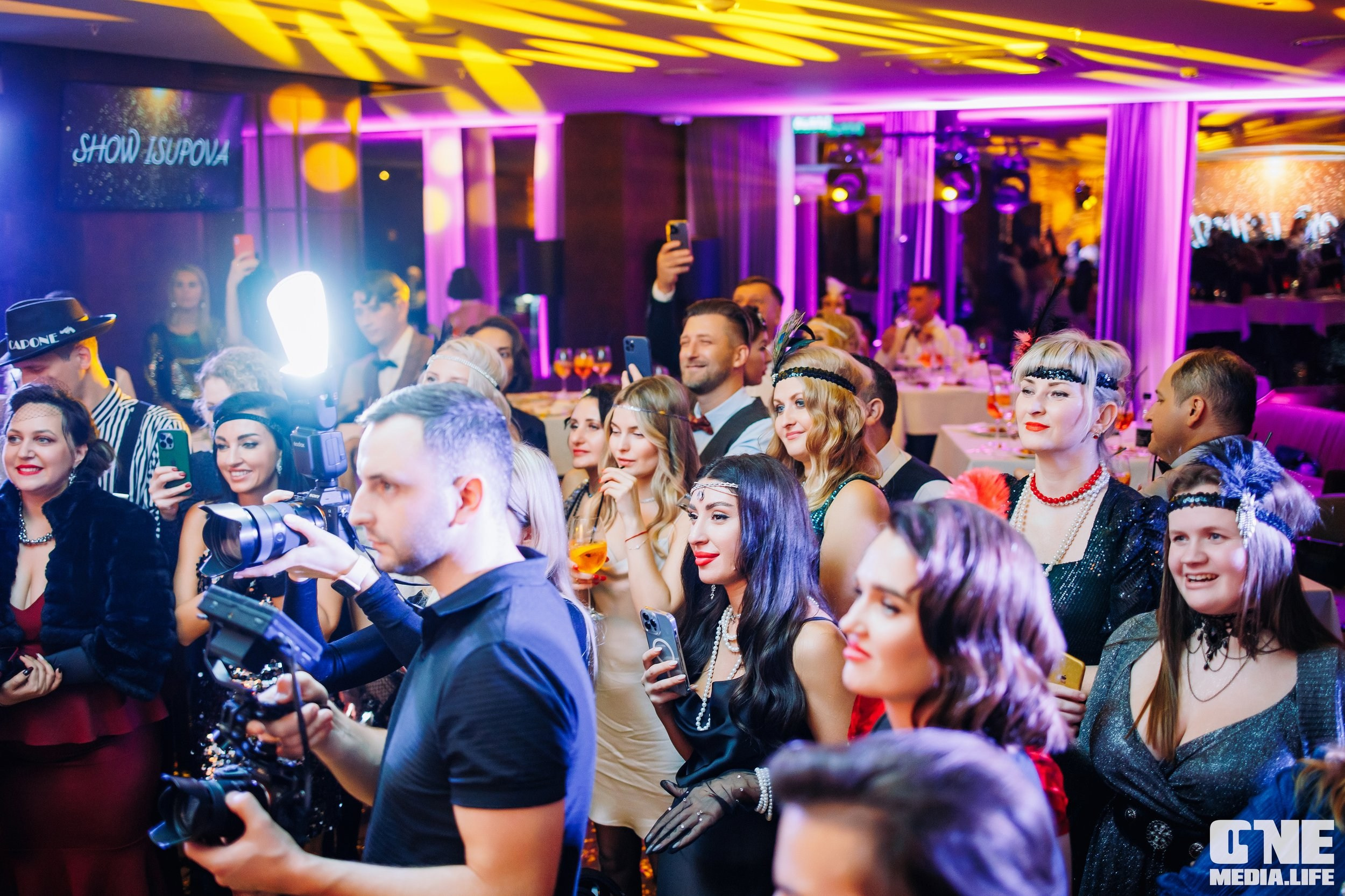 Вечеринка в стиле GATSBY. One Media Life: фоторепортажи, фотоотчеты с мероприятий и заведений