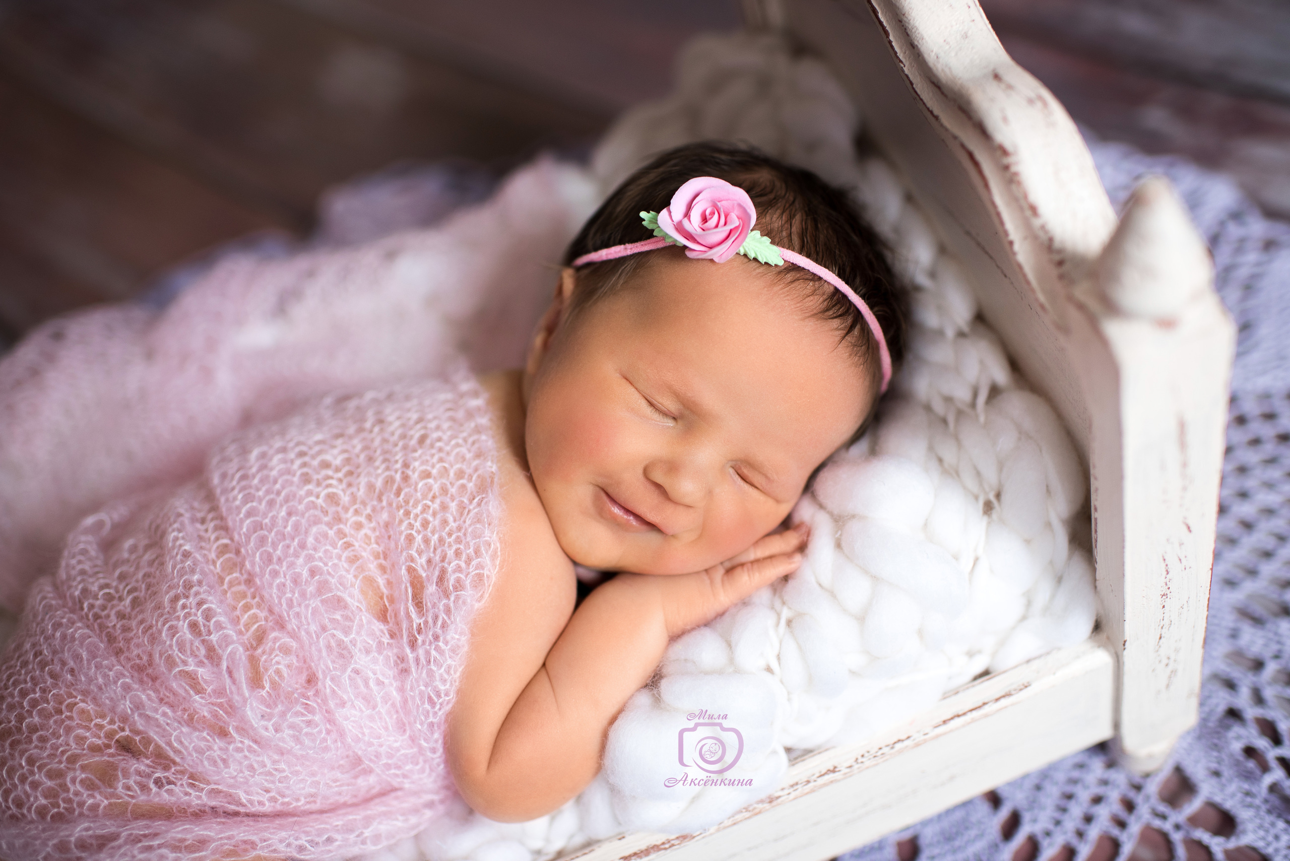 Портфолио новорожденных. Фотограф в Нефтеюганске Мила Аксёнкина