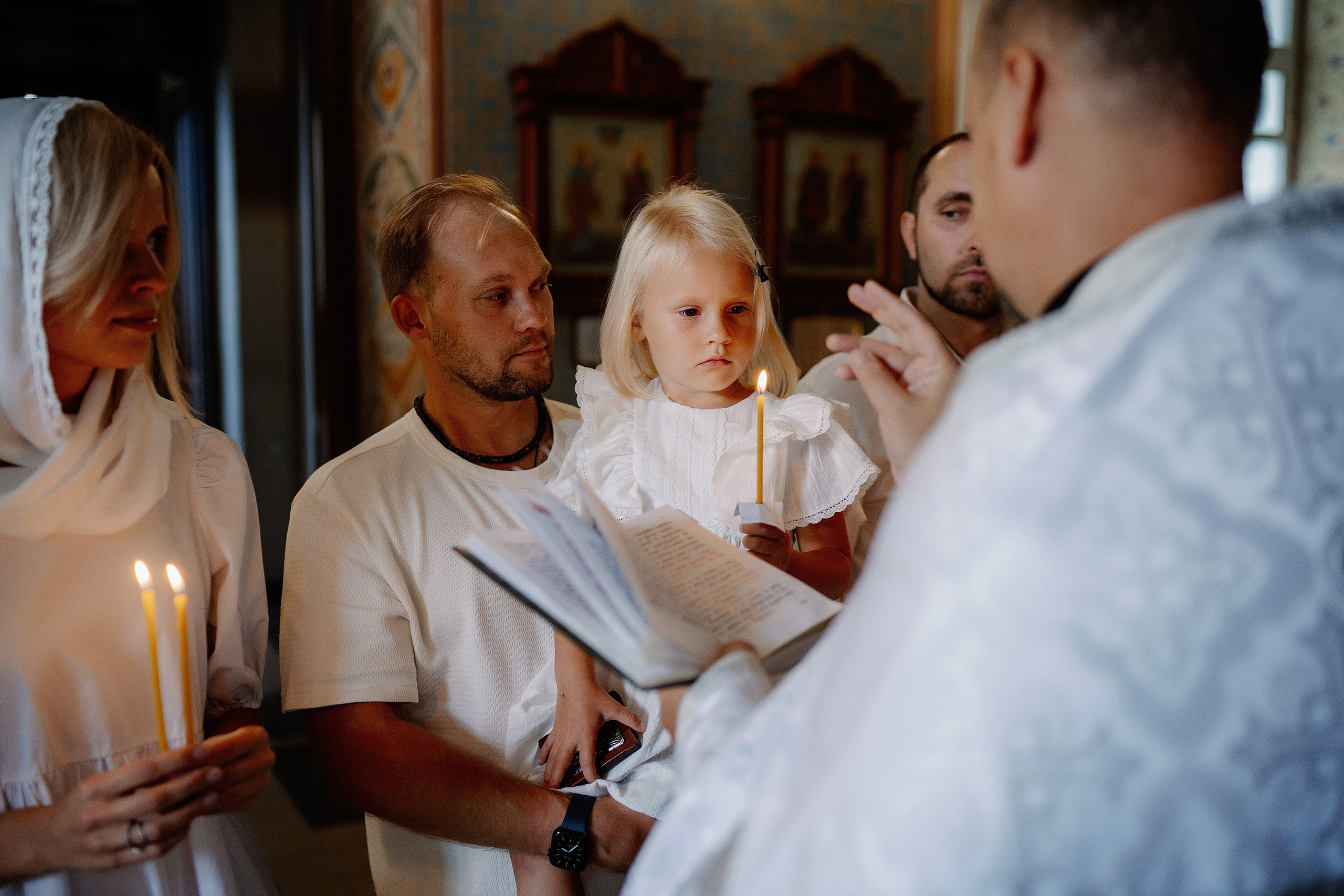 Крещение Евы. Фотограф на Крещение и Венчание в Красноярске Рамазанова Юлия