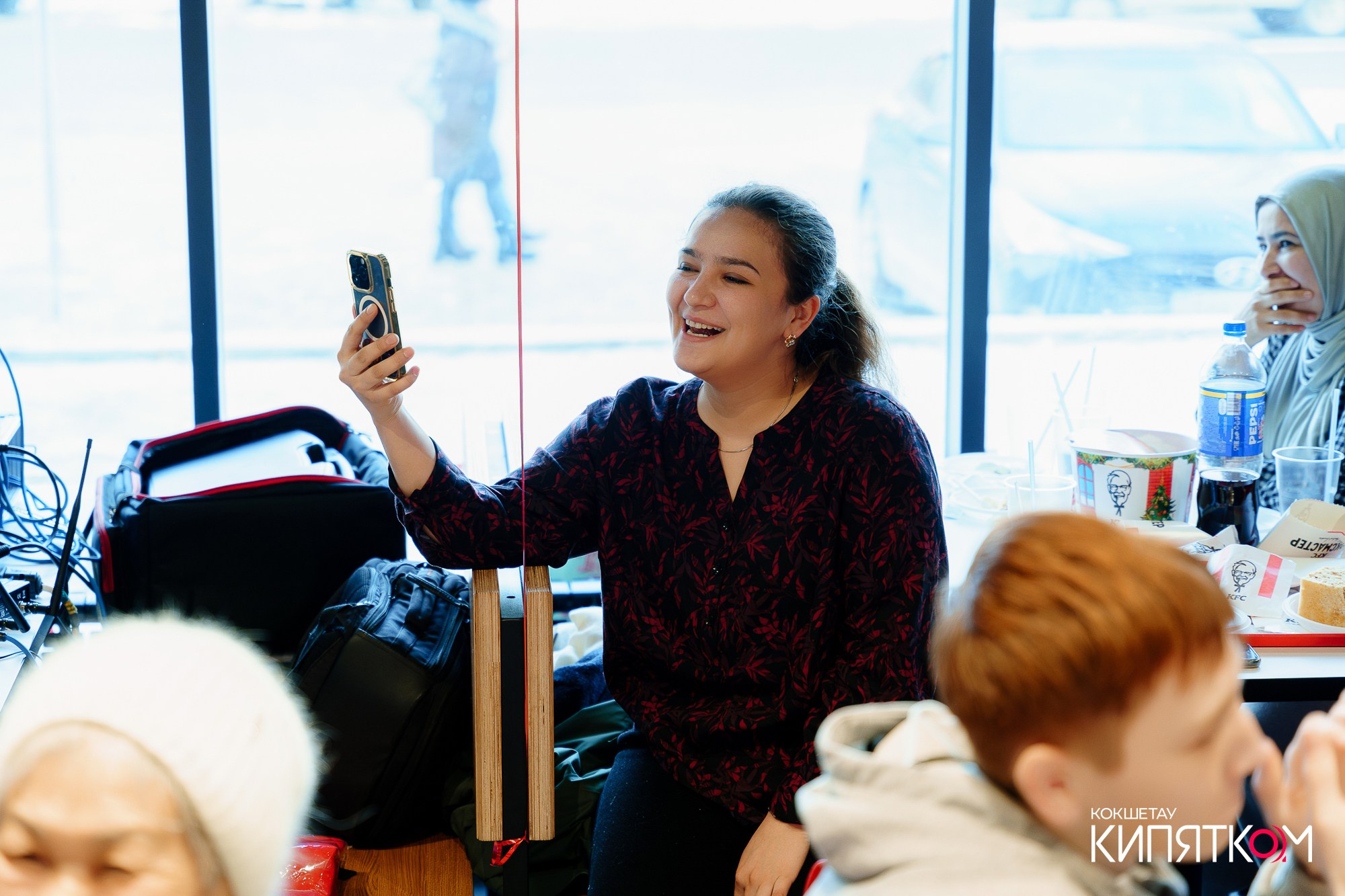 KFC ОТКРЫТИЕ. КИПЯТКОМ КОКШЕТАУ