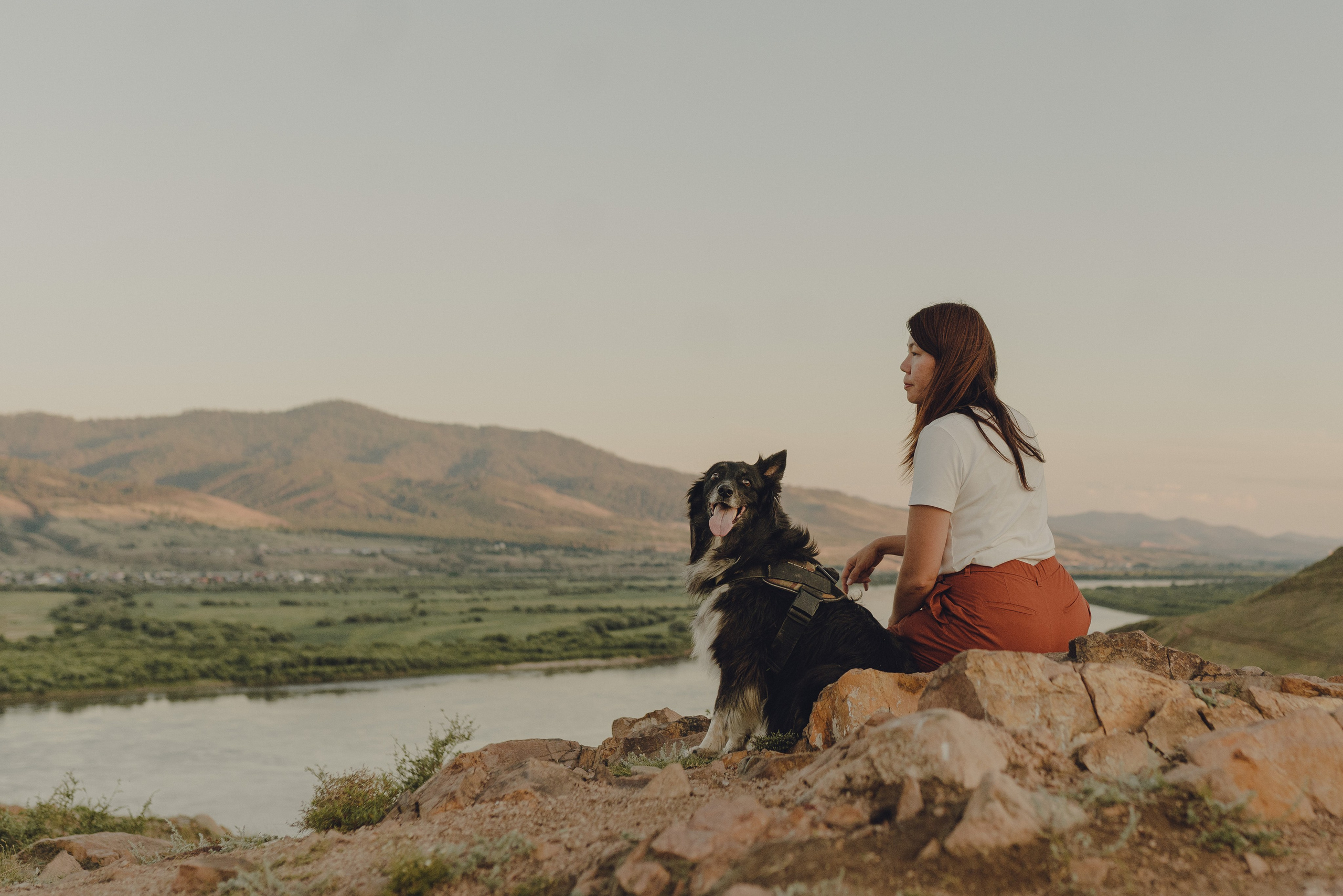 Настя и Умка. Фотограф анималист в Спб недорого Олеся Майорова