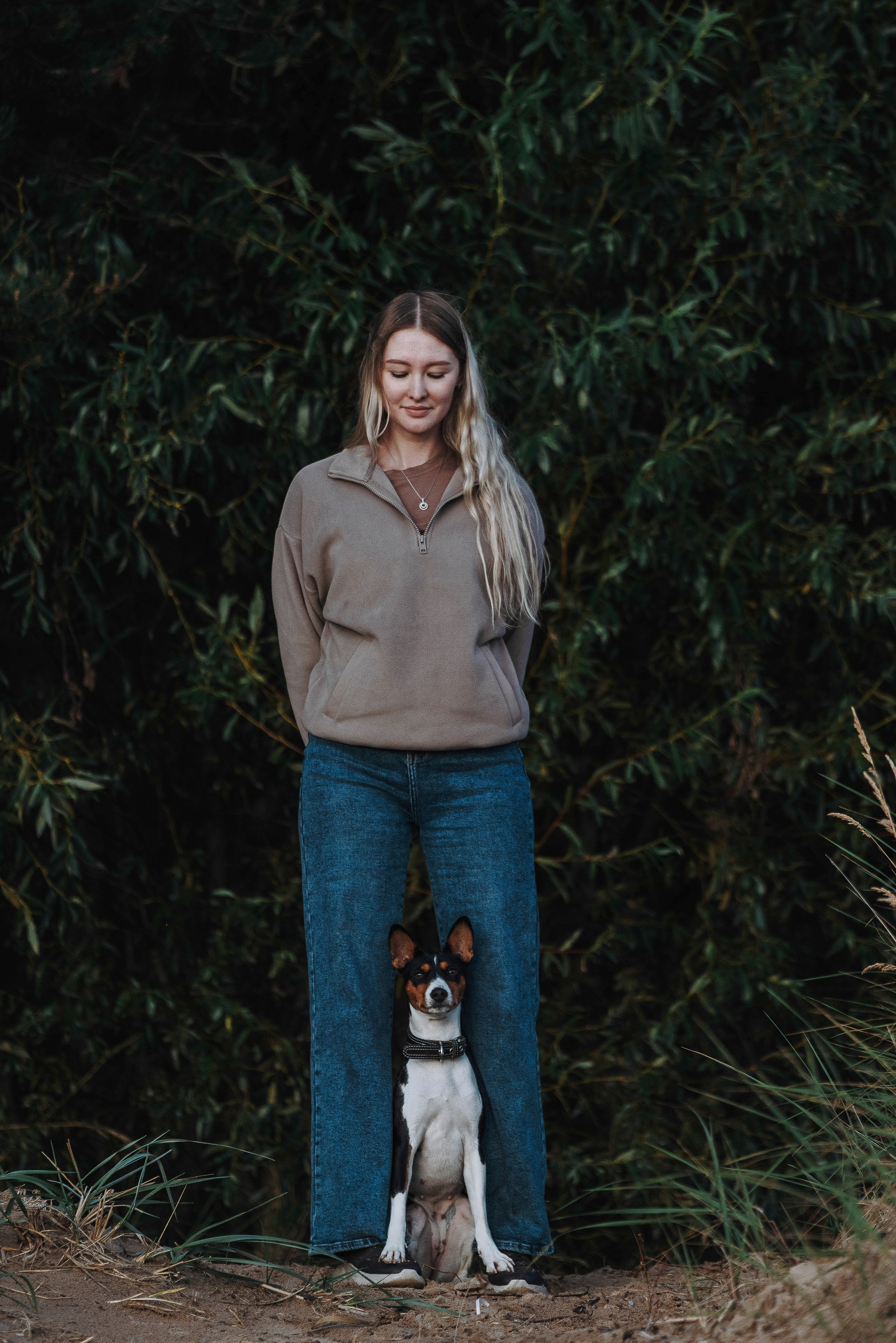 Екатерина и Дива. Фотограф анималист в Спб недорого Олеся Майорова