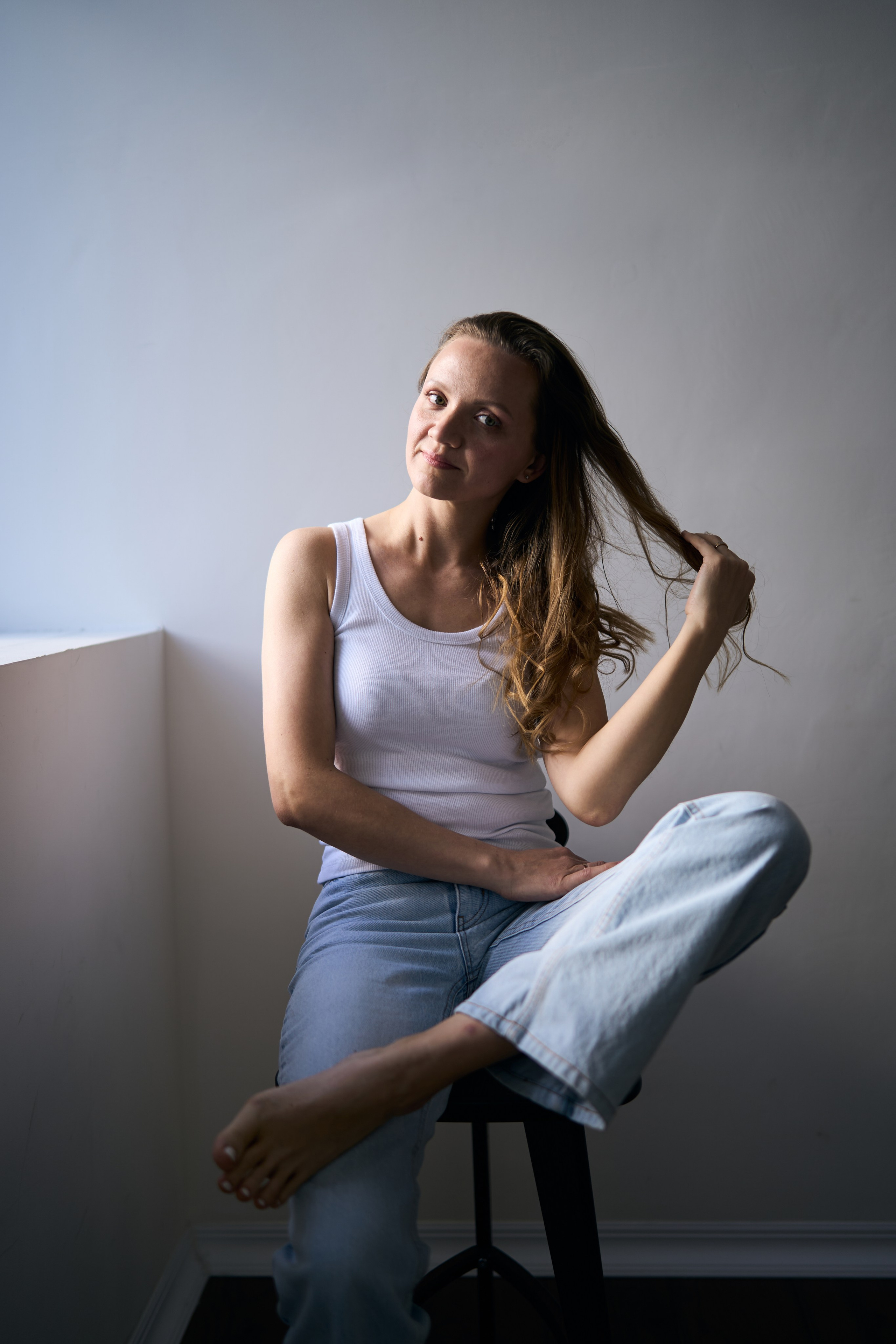 Женский портрет. Фтостудия. Ксения Малышева|Фотограф|Тверь