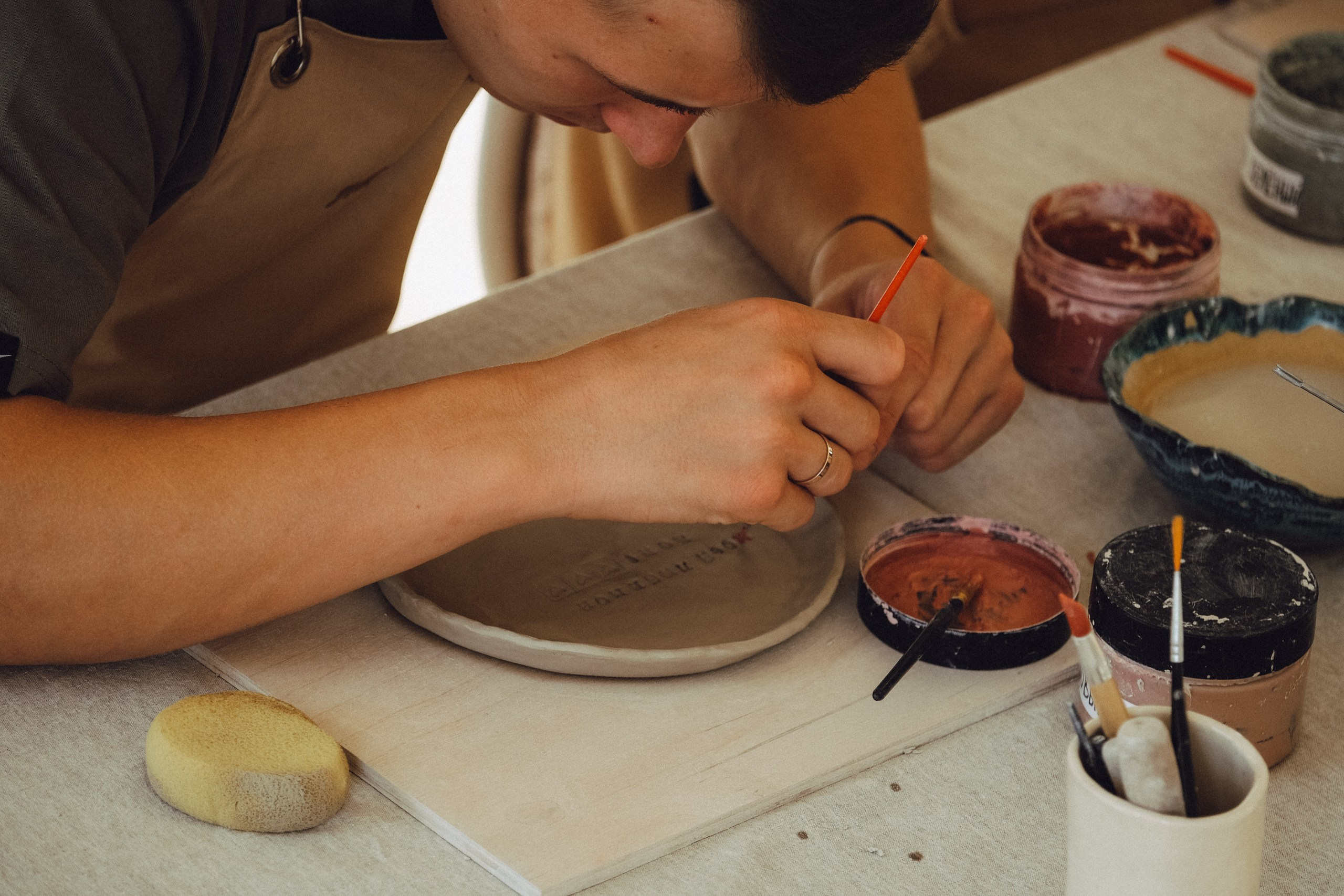 Любовь в студии лепки. Профессиональный фотограф, Санкт-Петербург — Виктория Богомолова