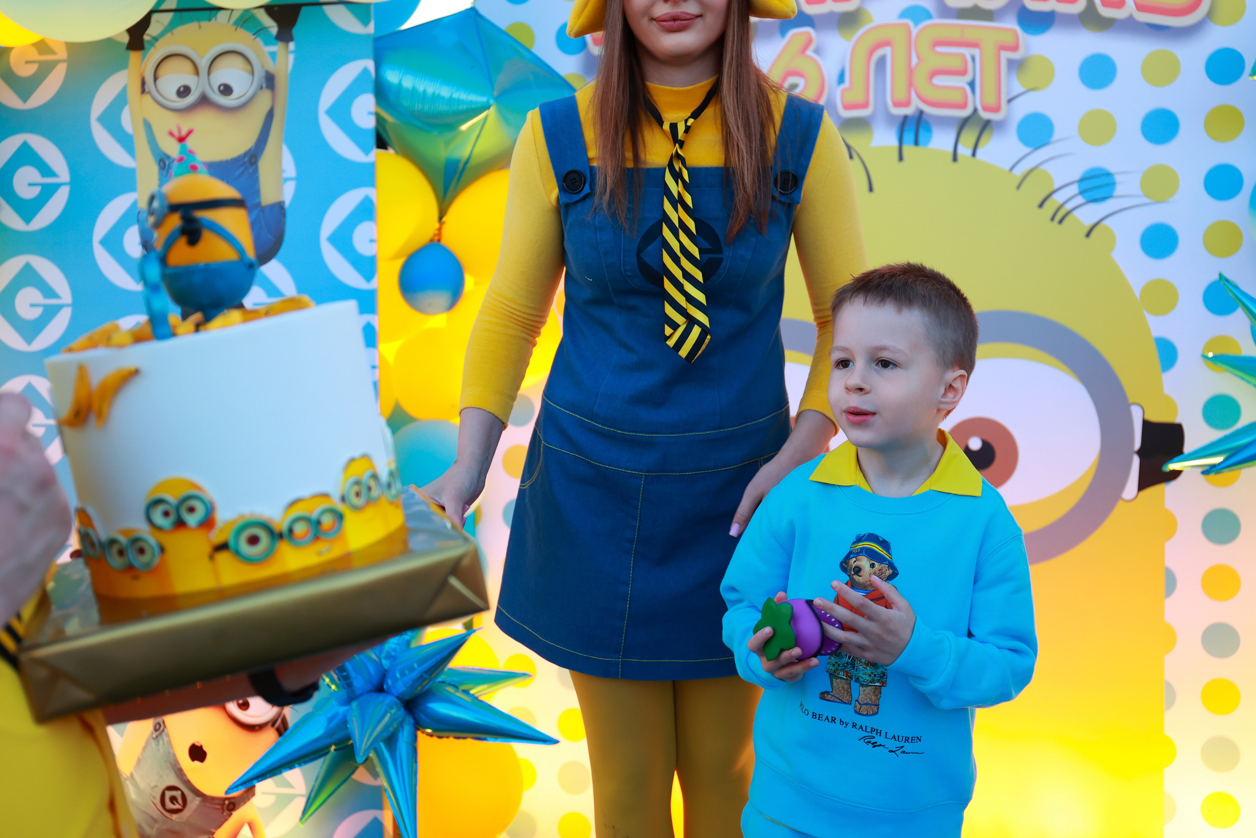 Миньоны. Детский семейный фотограф Краснодар