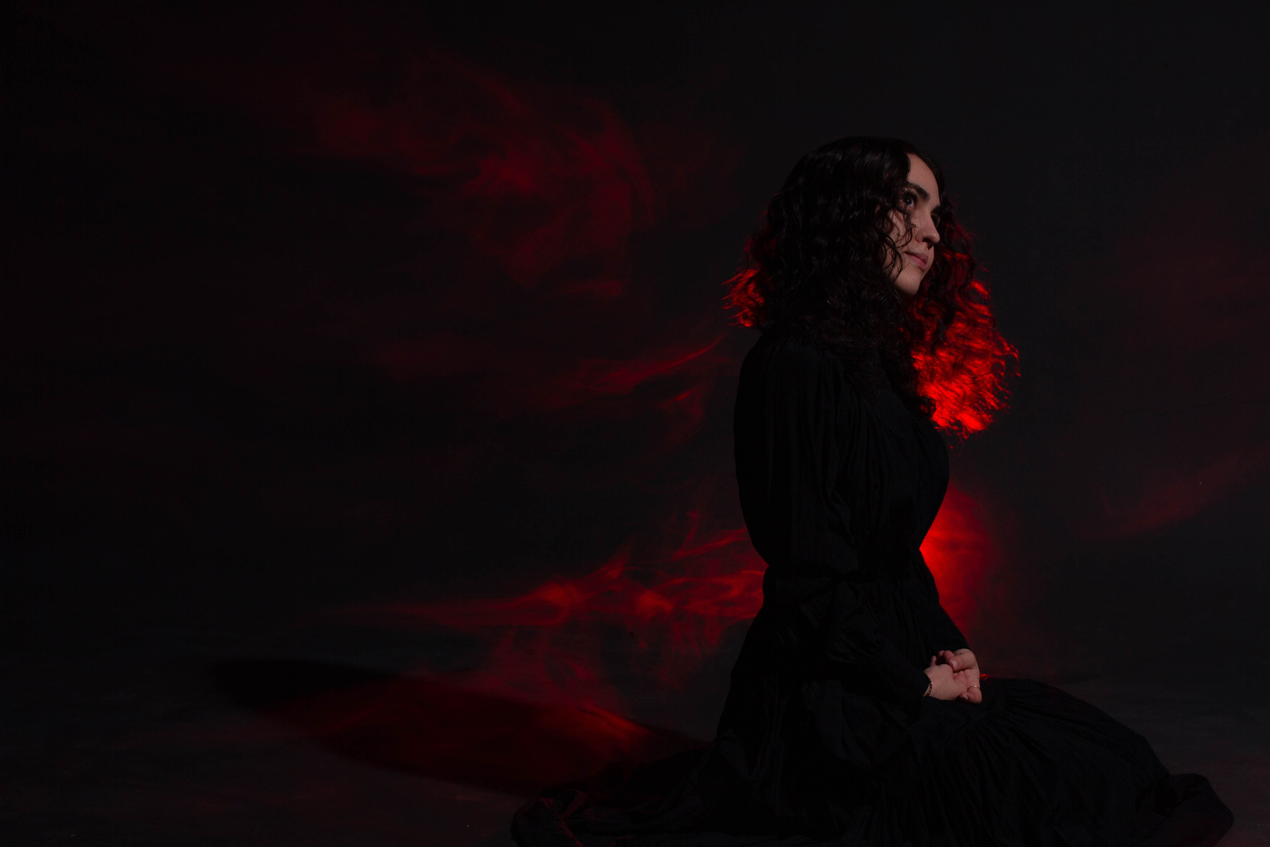 Цветной дым. Создадим шедевр? Виталина и её фотоискусство