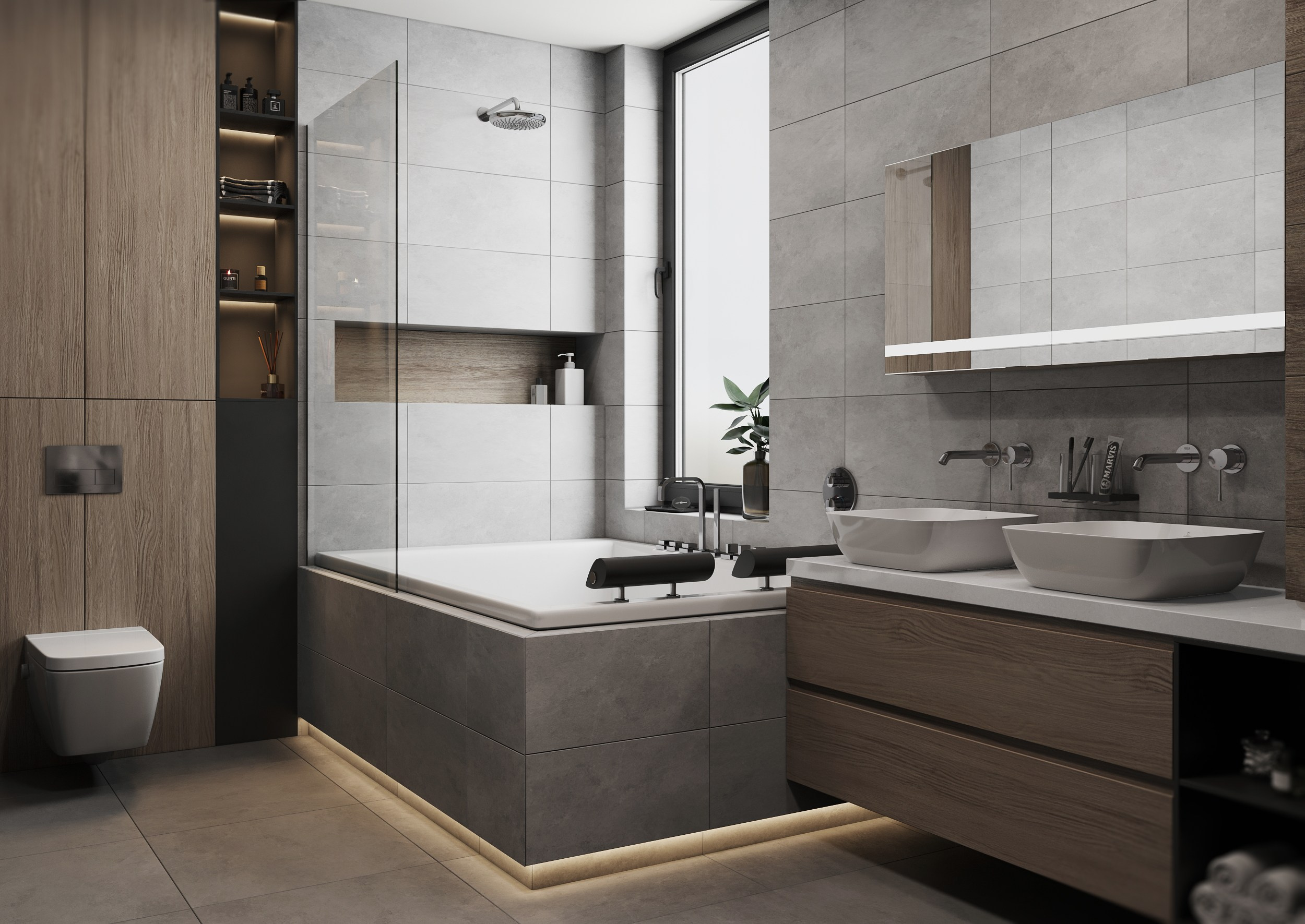 Староникольское. Дизайн архитектурное бюро the Squares. 3D визуализатор интерьеров Ксения Жарко