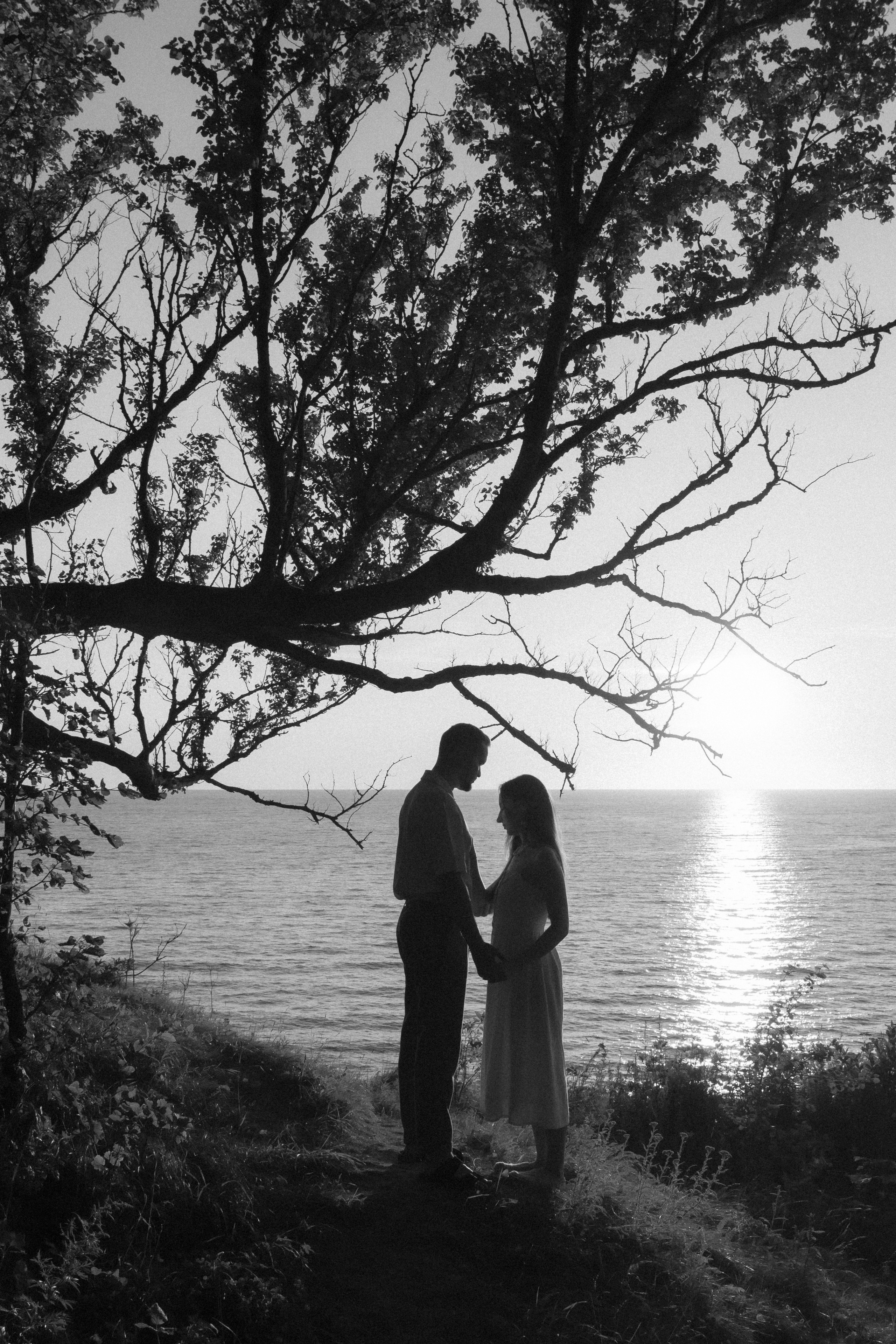 Киношная парная фотосессия на море в Калининграде / Донское. Портретный фотограф в Калининграде Рита Холодова