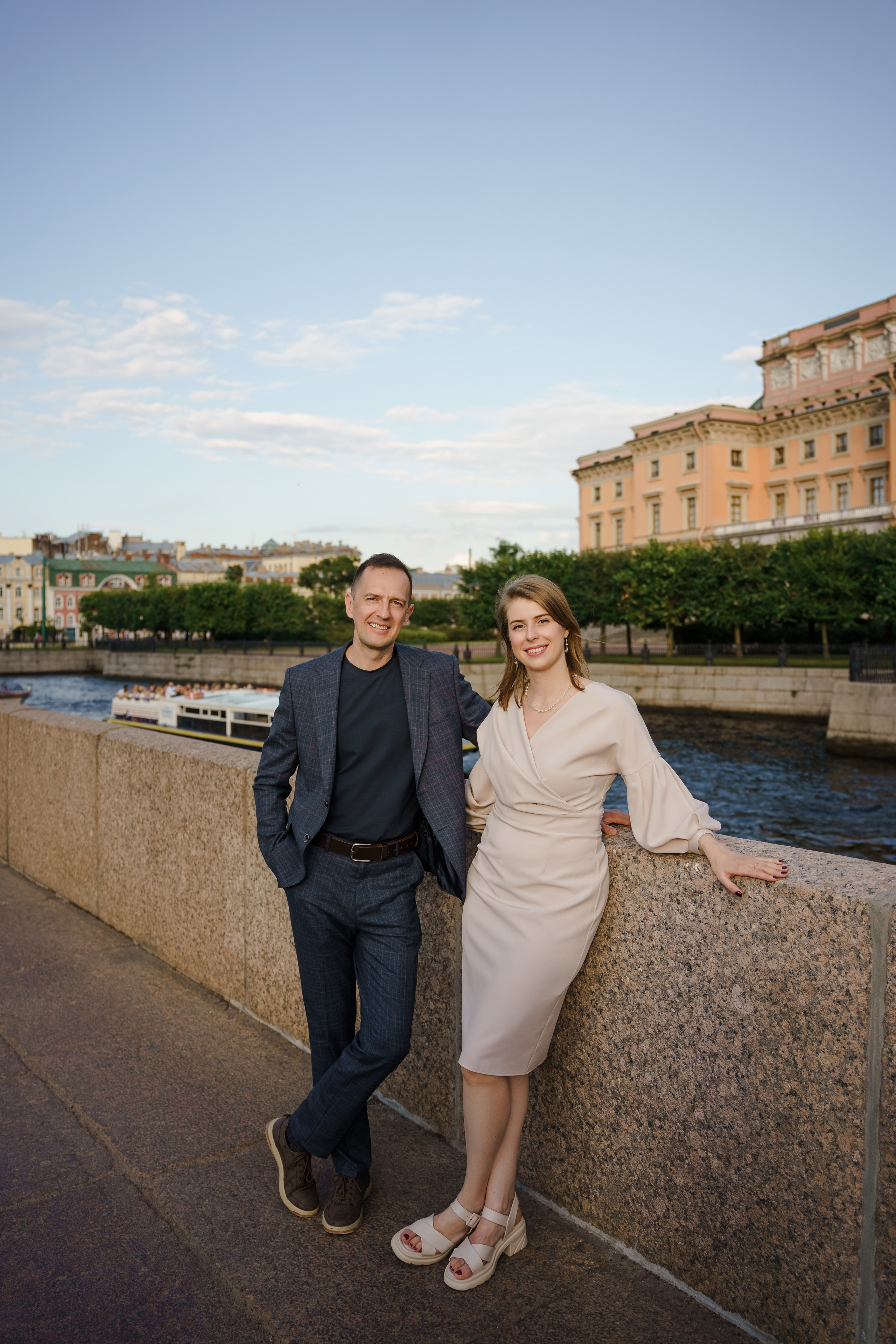 Фотопрогулка для Дениса и Александры. Свадебный и семейный фотограф в Санкт-Петербурге Олеся Еремеева