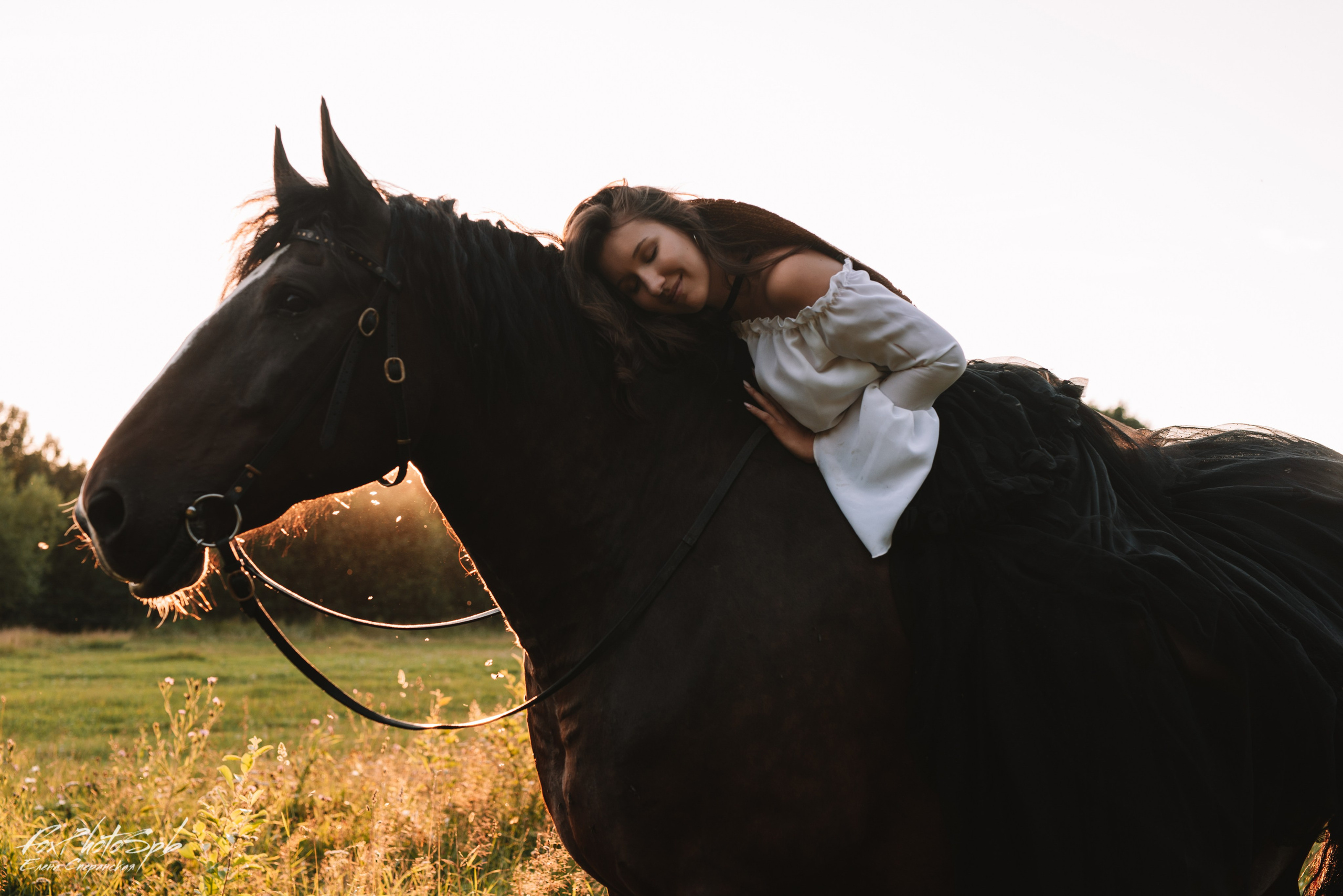 С лошадками. Фотограф в Санкт-Петербурге и Ленинградской области