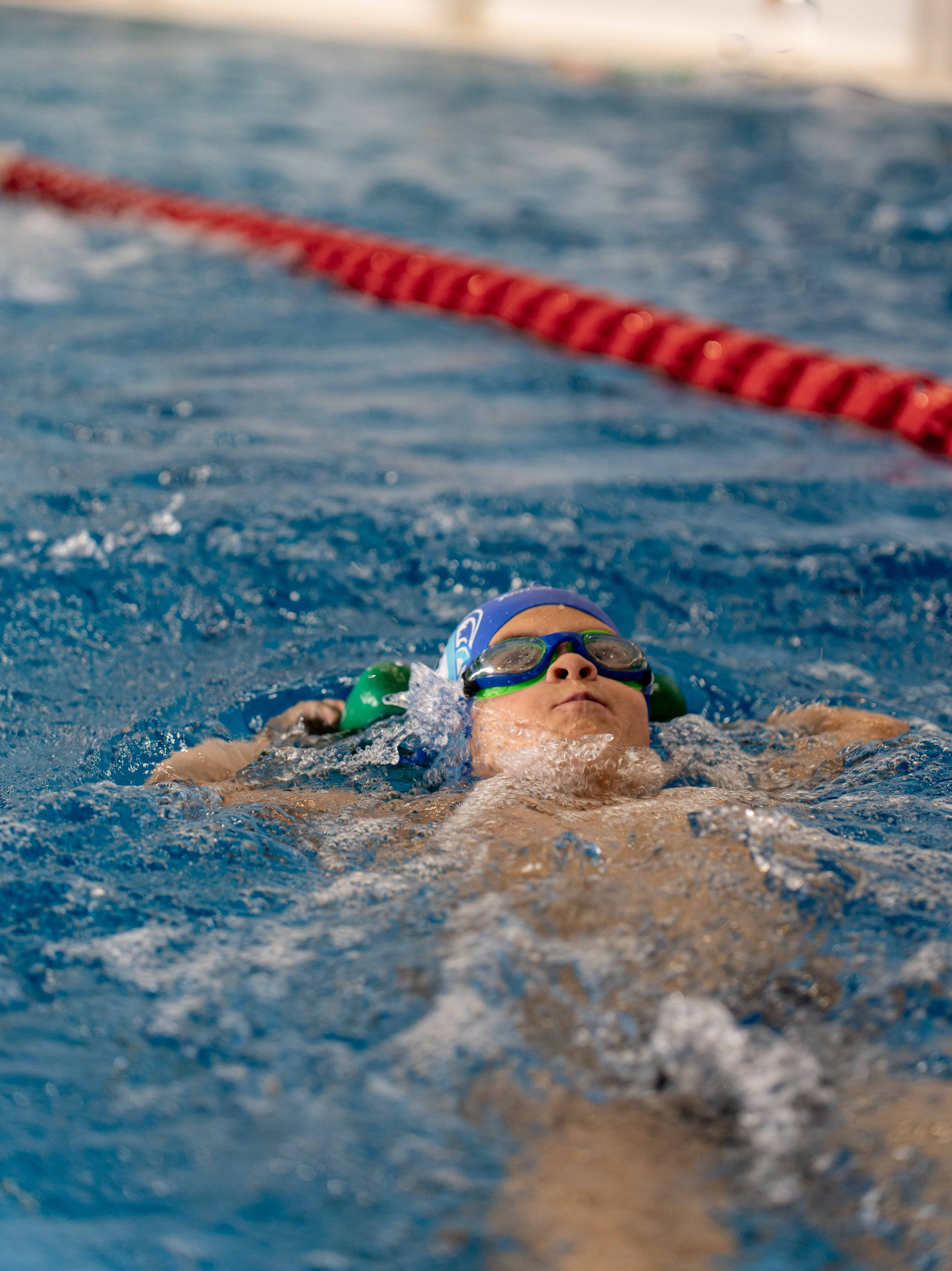 Бассейн «А30» Детская спортивная тренировка. Фотограф Светлана Мересева