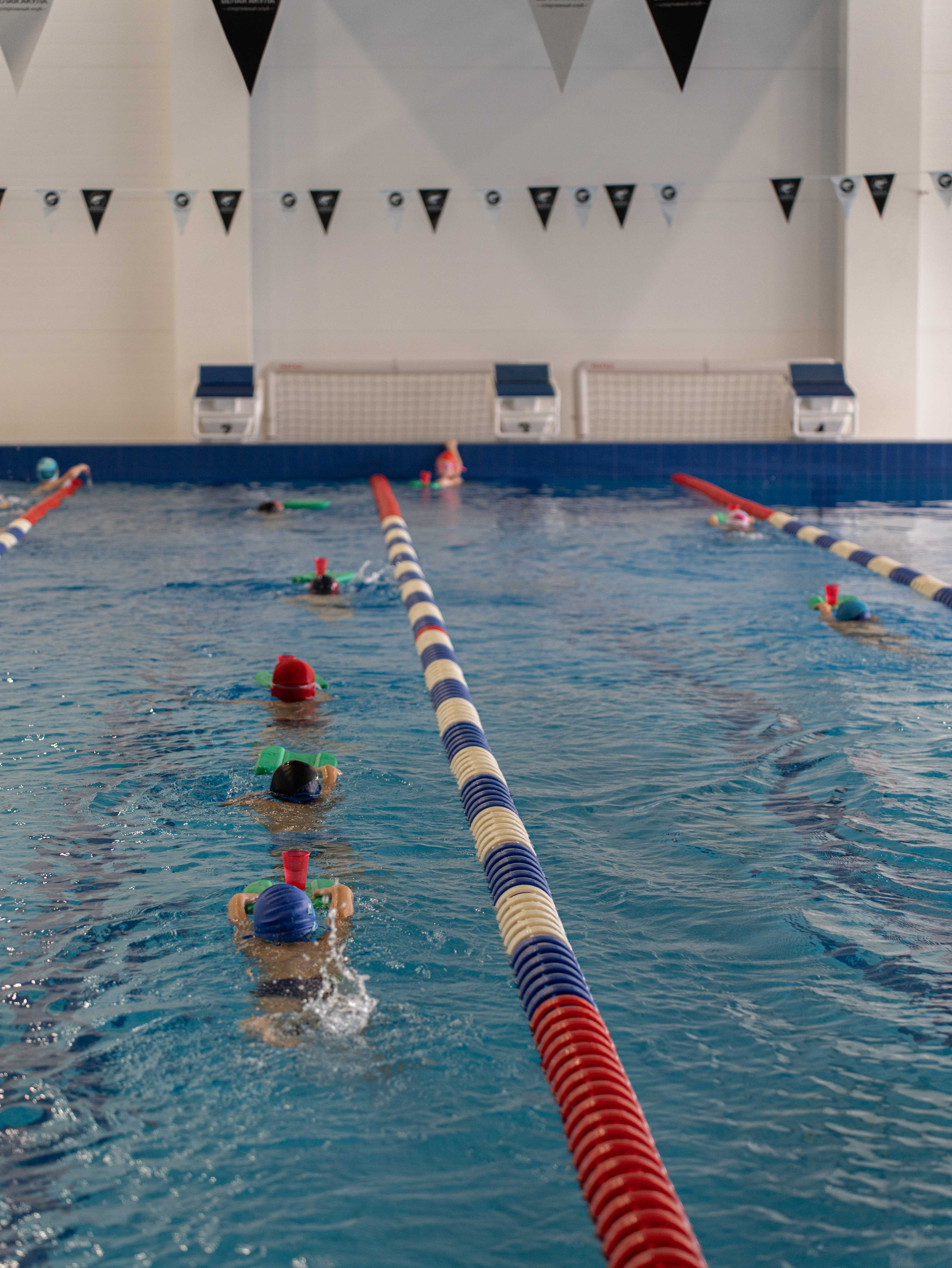 Бассейн «А30» Детская спортивная тренировка. Фотограф Светлана Мересева
