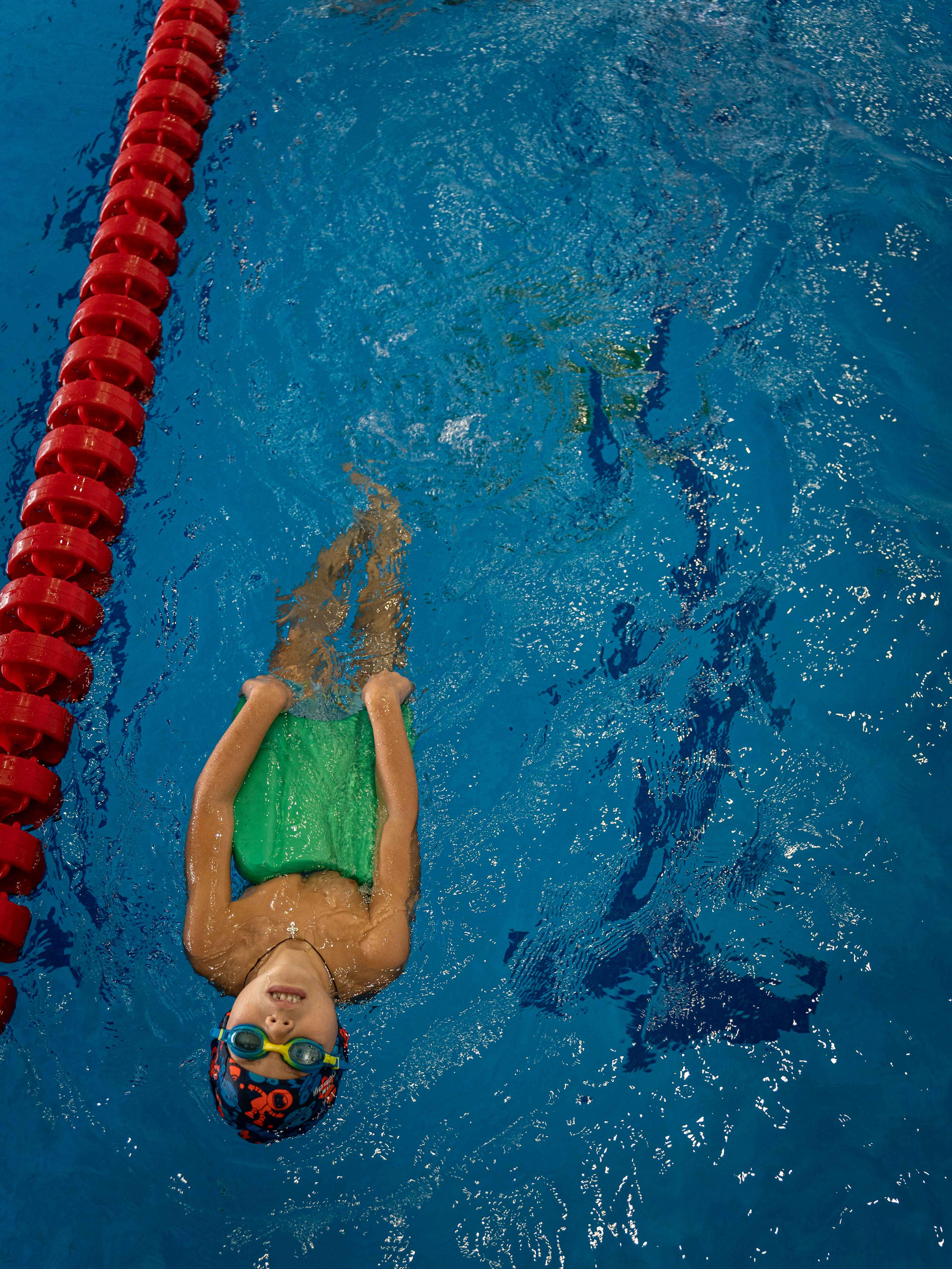 Бассейн «А30» Детская спортивная тренировка. Фотограф Светлана Мересева