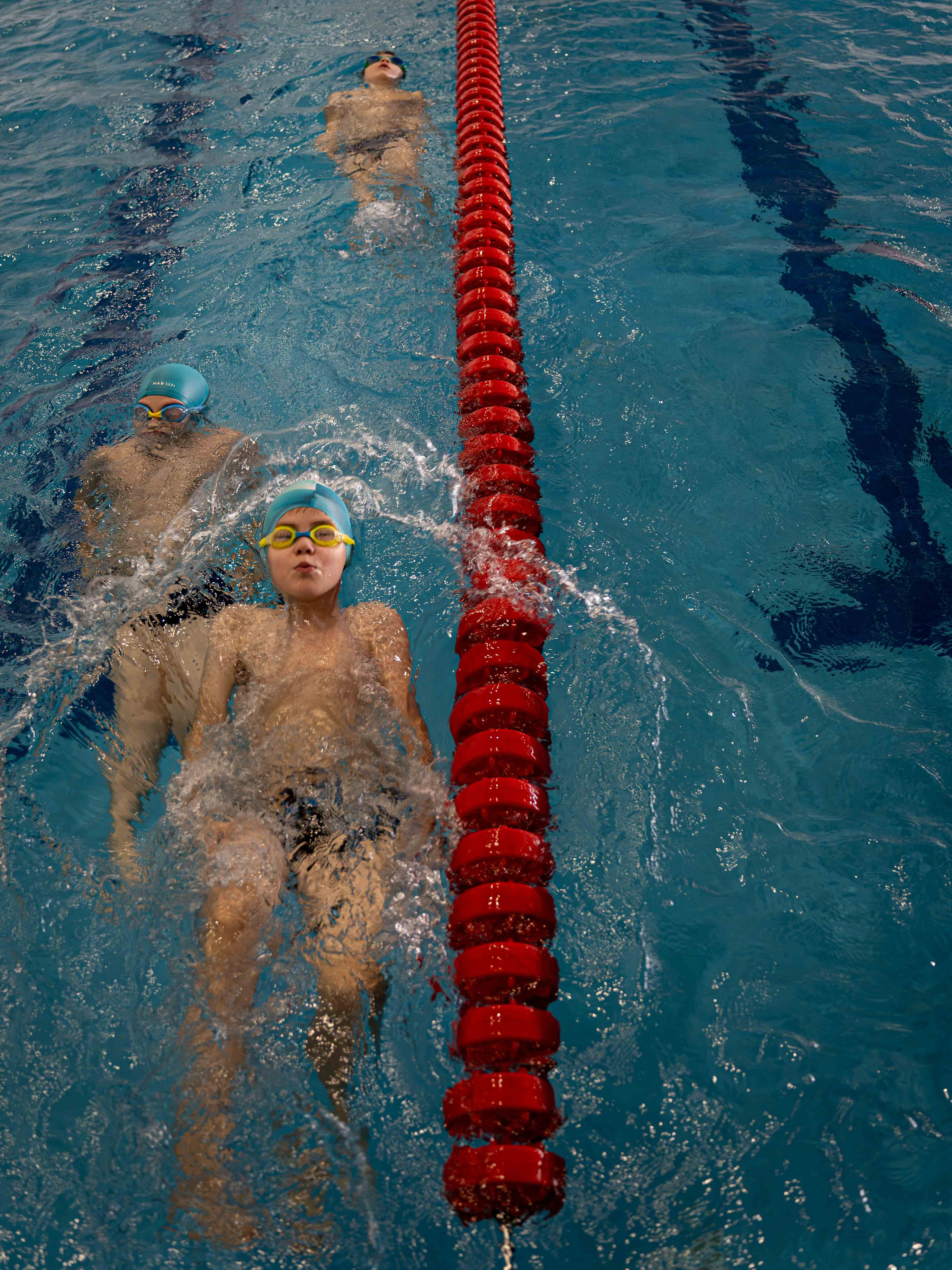 Бассейн «А30» Детская спортивная тренировка. Фотограф Светлана Мересева