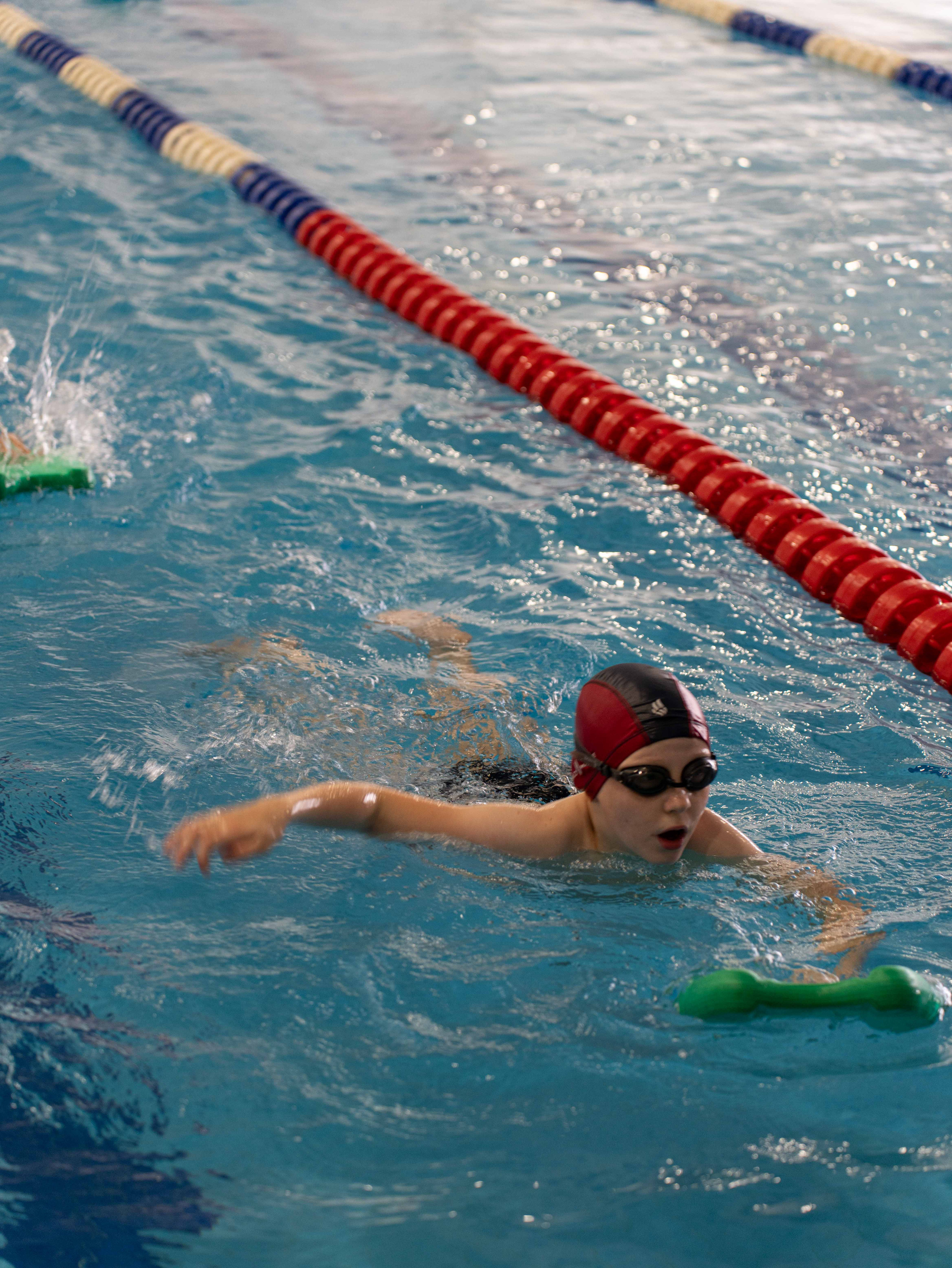 Бассейн «А30» Детская спортивная тренировка. Фотограф Светлана Мересева