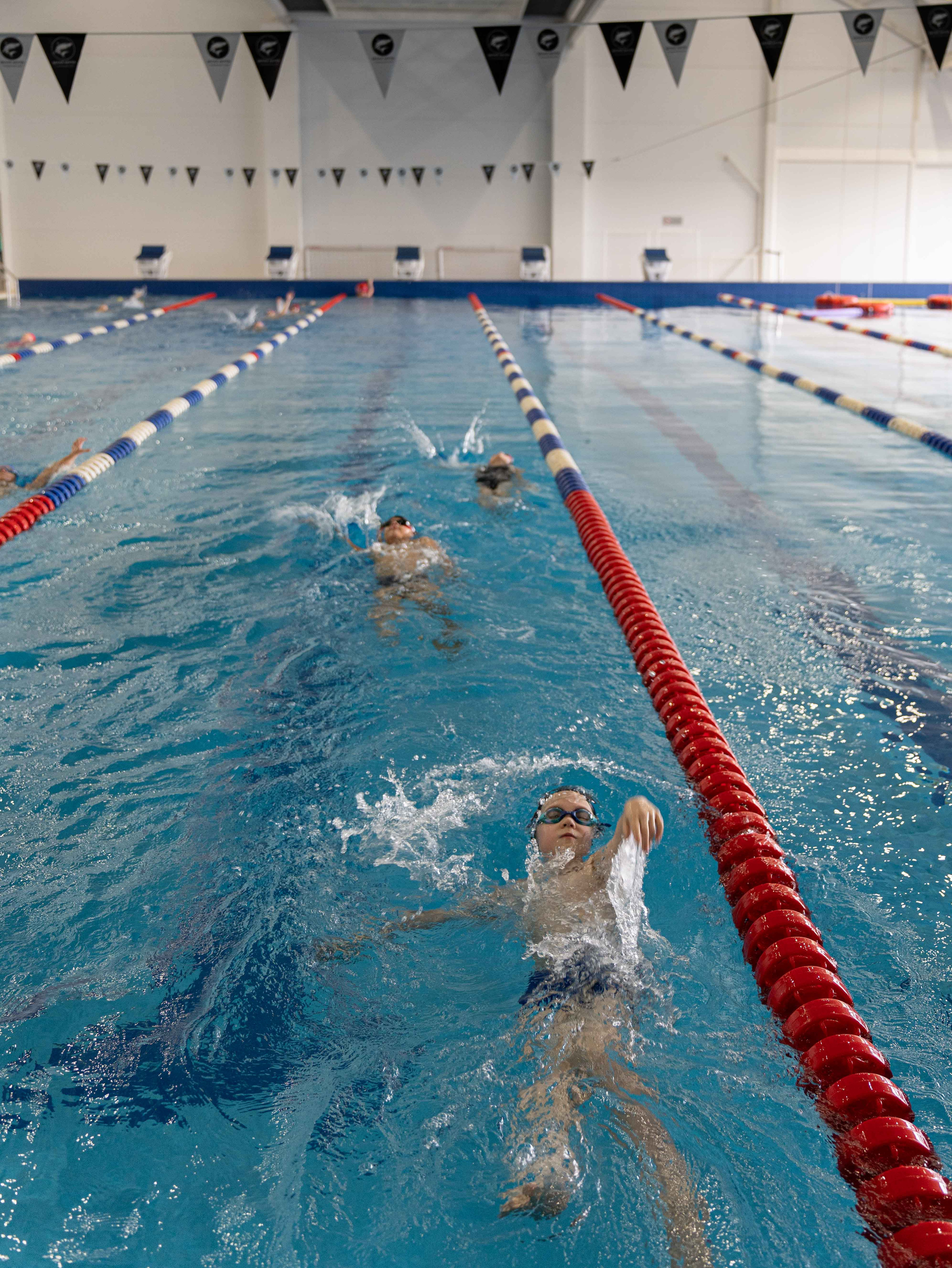 Бассейн «А30» Детская спортивная тренировка. Фотограф Светлана Мересева