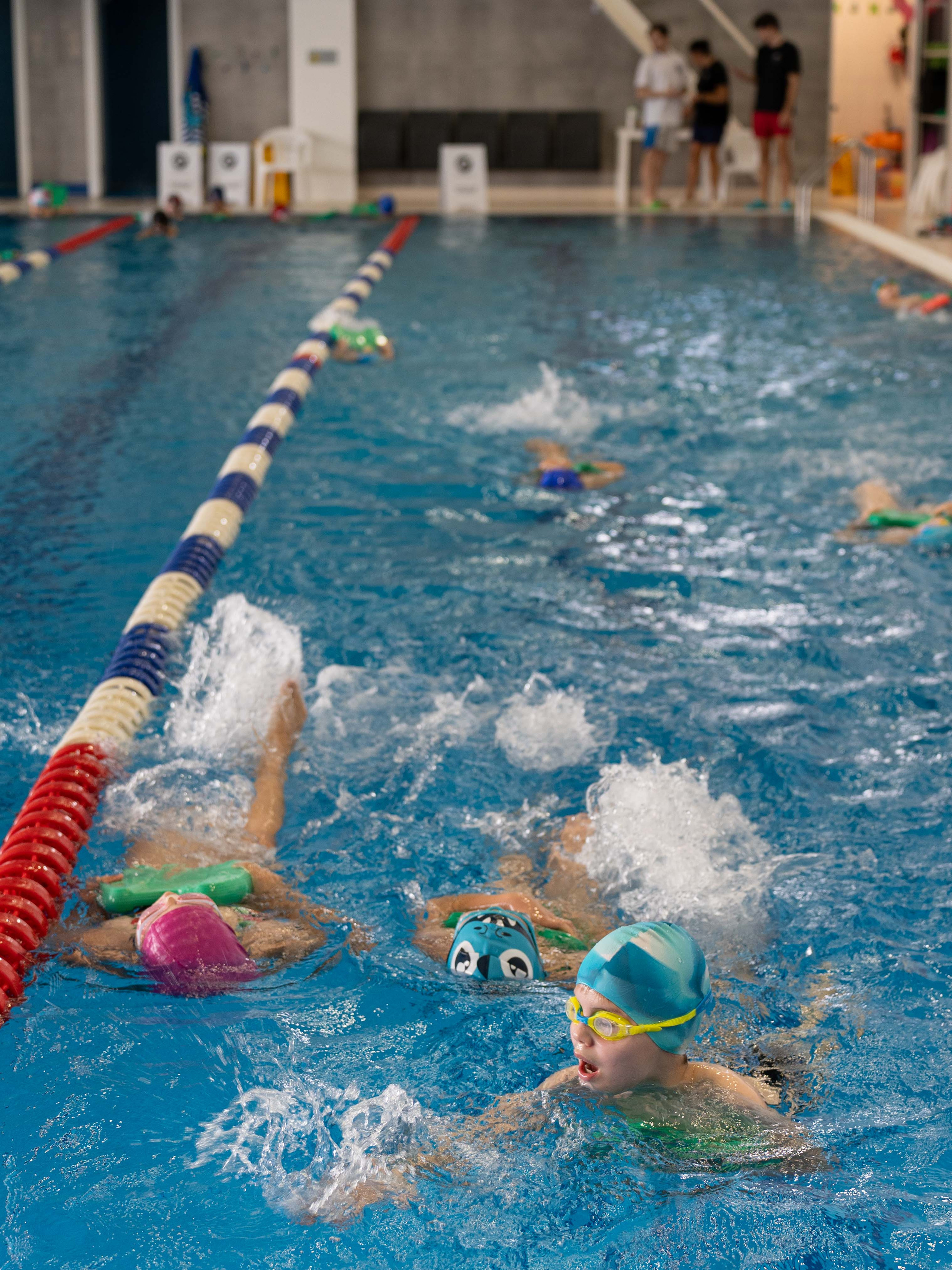 Бассейн «А30» Детская спортивная тренировка. Фотограф Светлана Мересева