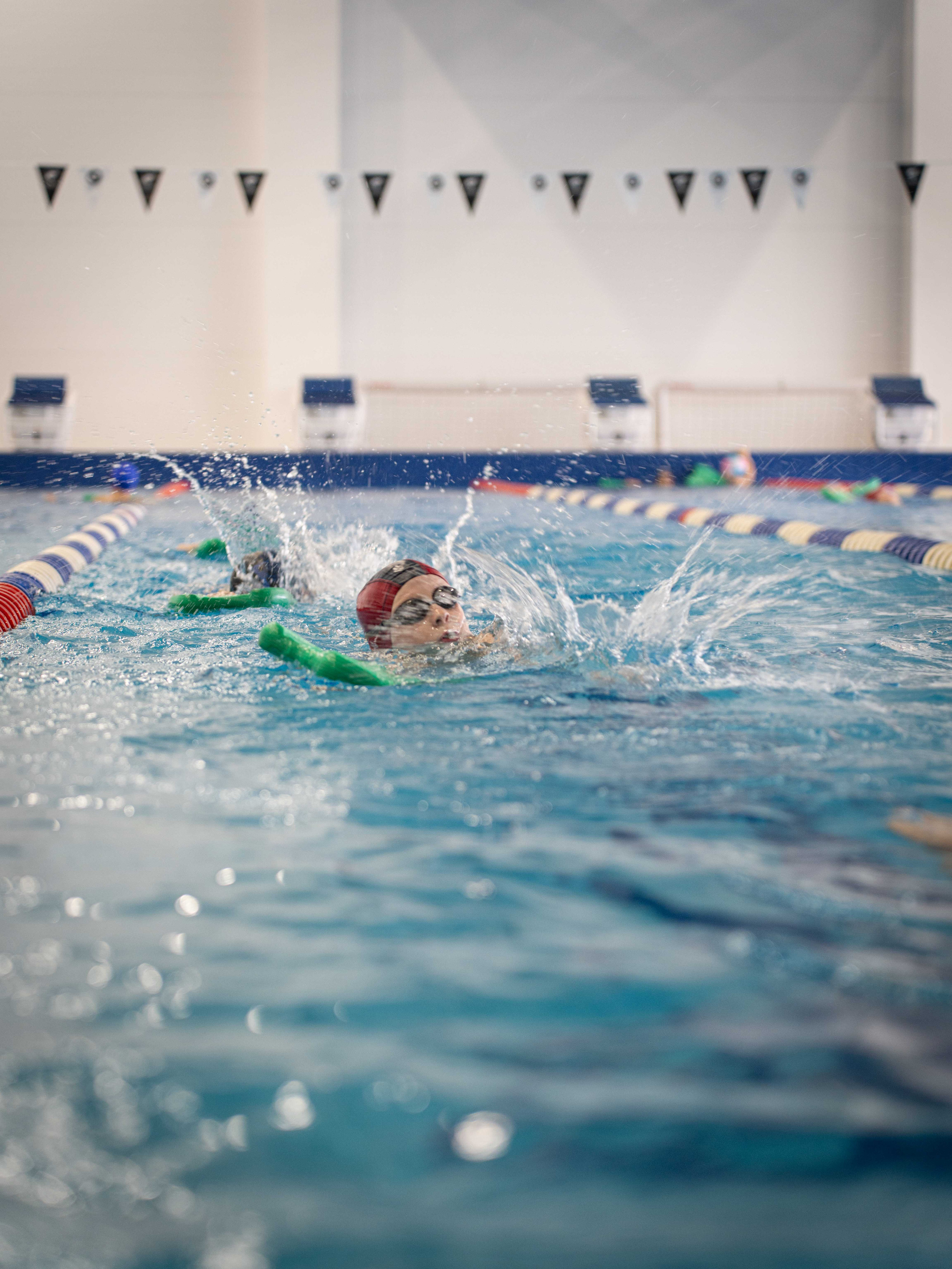 Бассейн «А30» Детская спортивная тренировка. Фотограф Светлана Мересева