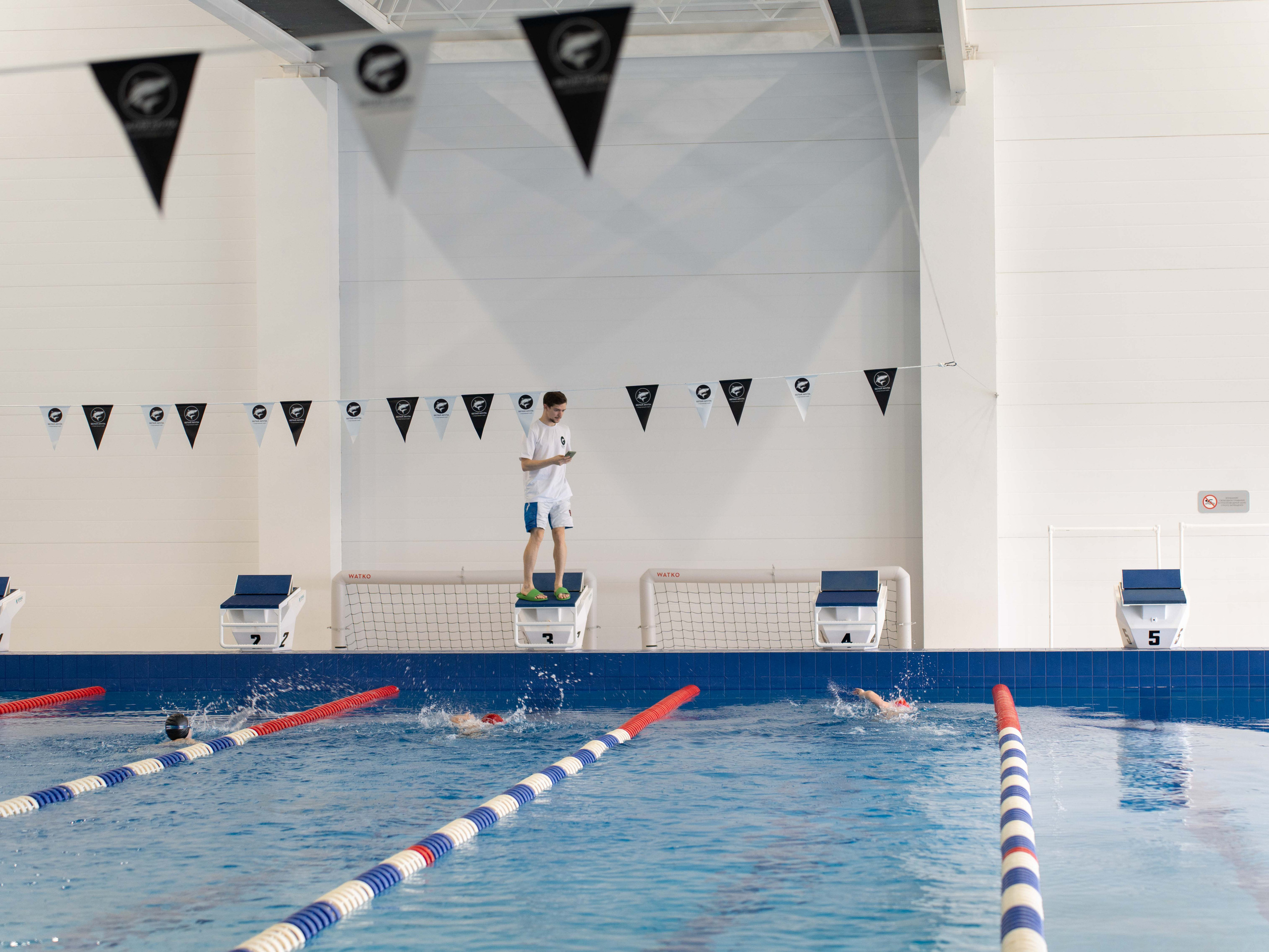 Бассейн «А30» Детская спортивная тренировка. Фотограф Светлана Мересева