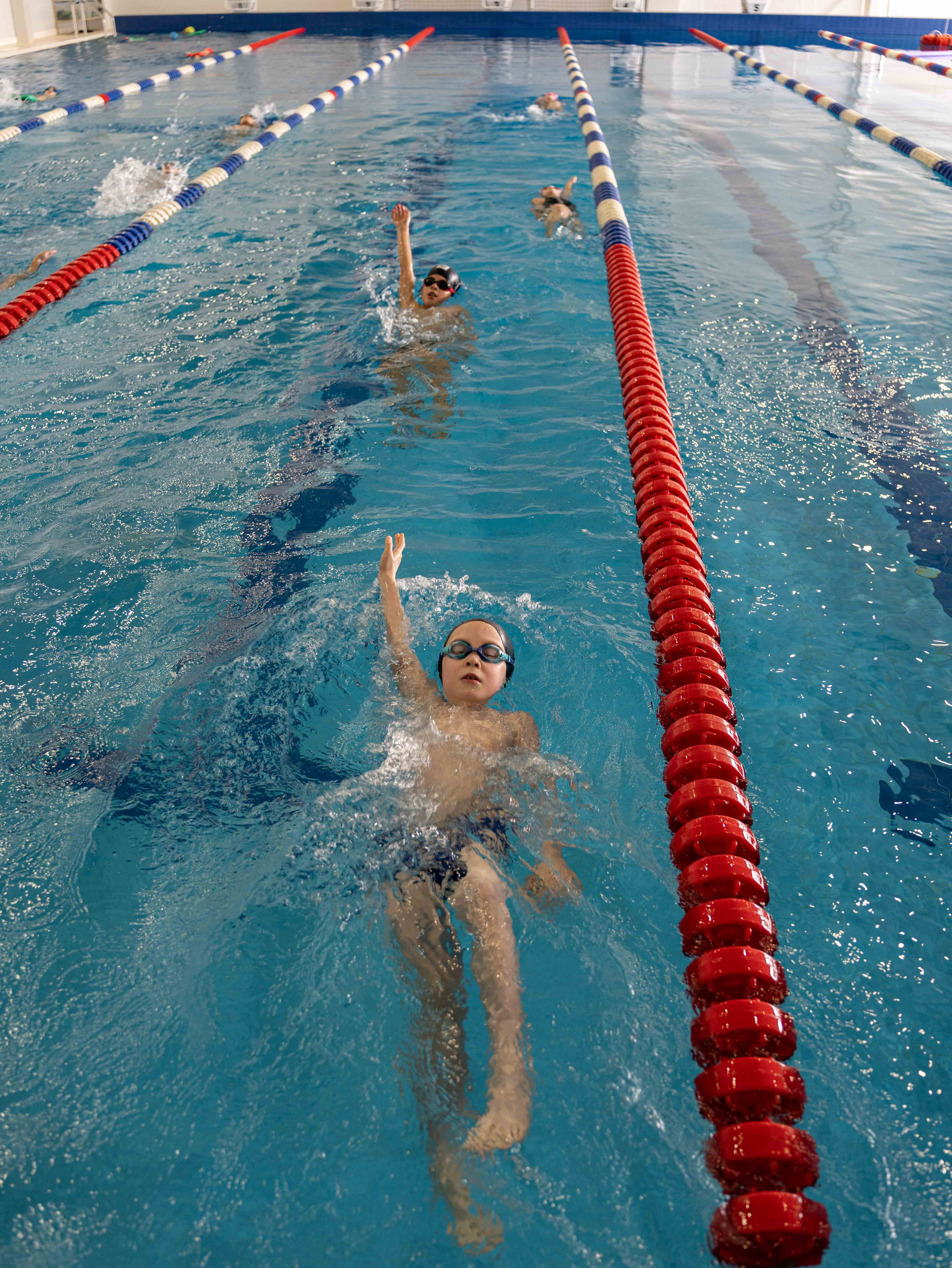 Бассейн «А30» Детская спортивная тренировка. Фотограф Светлана Мересева