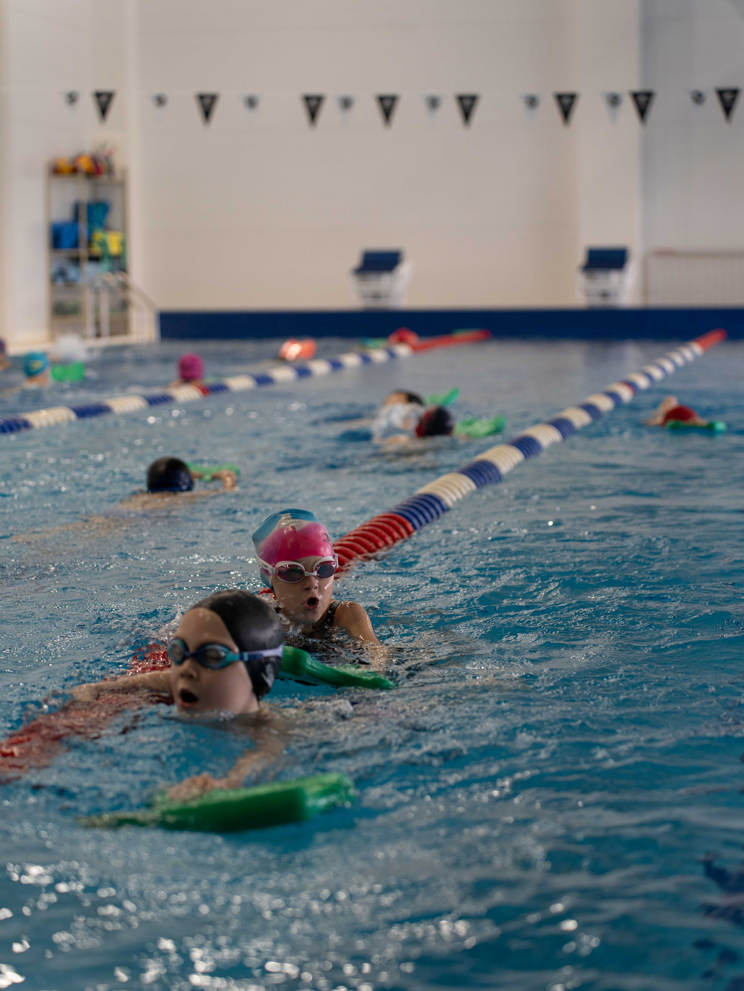 Бассейн «А30» Детская спортивная тренировка. Фотограф Светлана Мересева