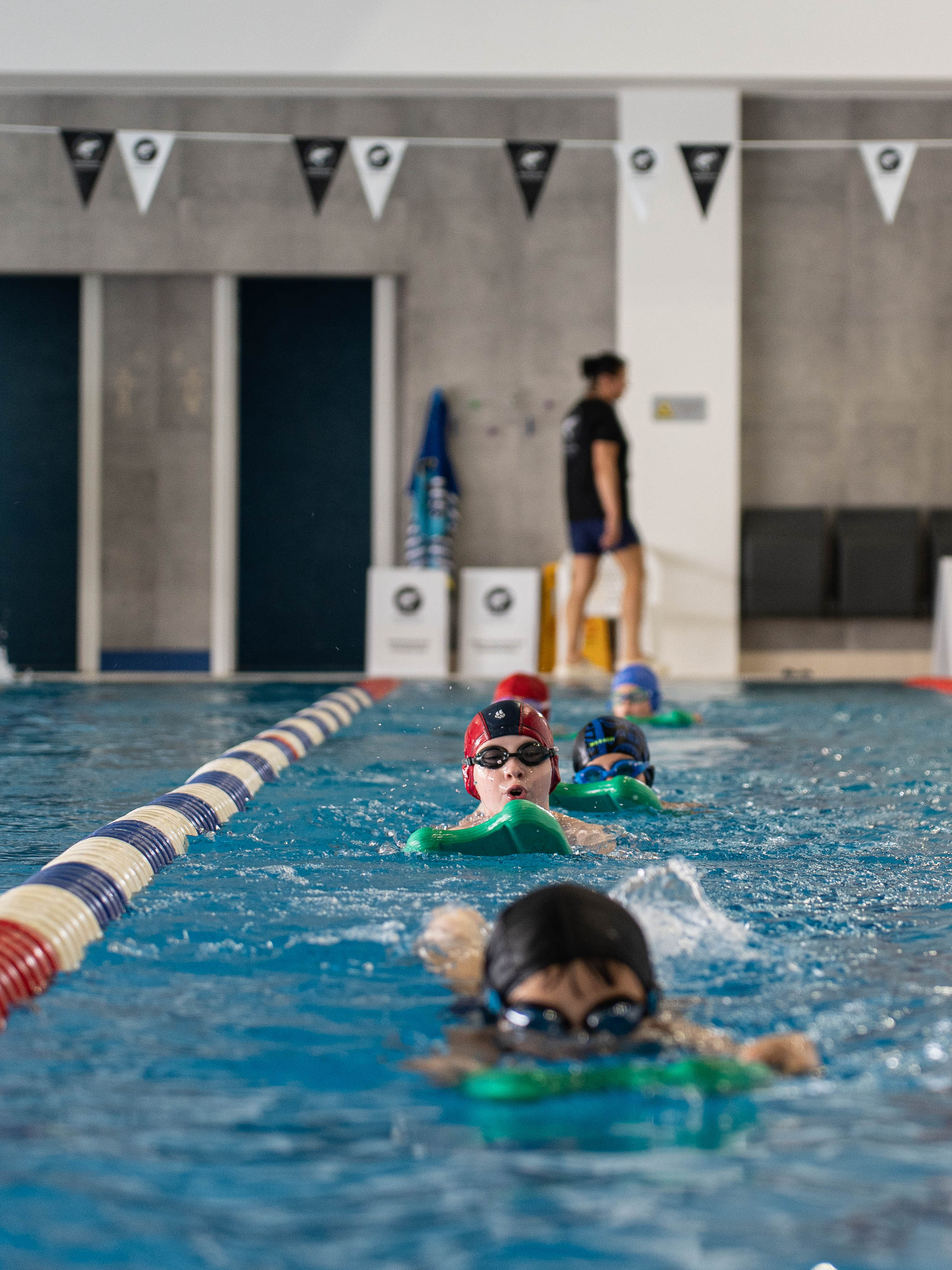 Бассейн «А30» Детская спортивная тренировка. Фотограф Светлана Мересева