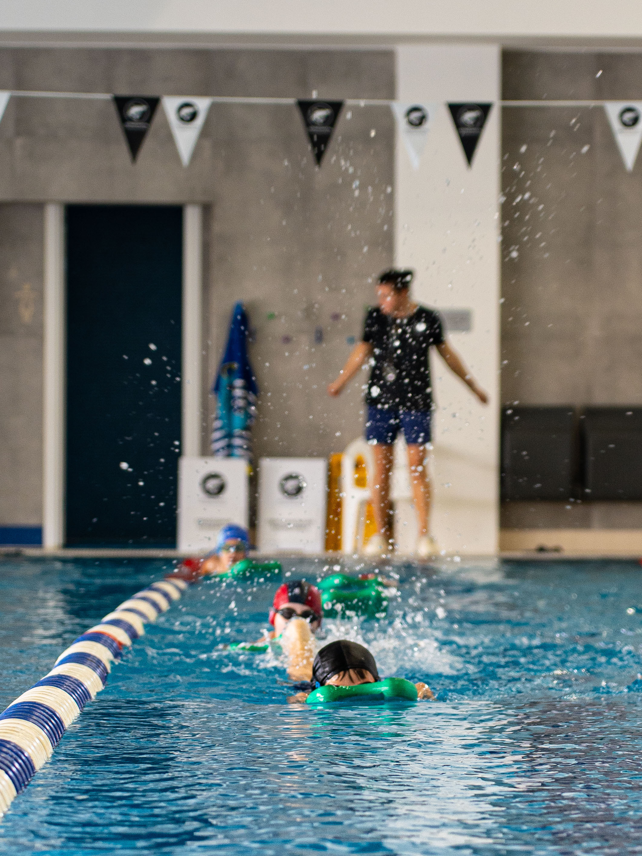 Бассейн «А30» Детская спортивная тренировка. Фотограф Светлана Мересева