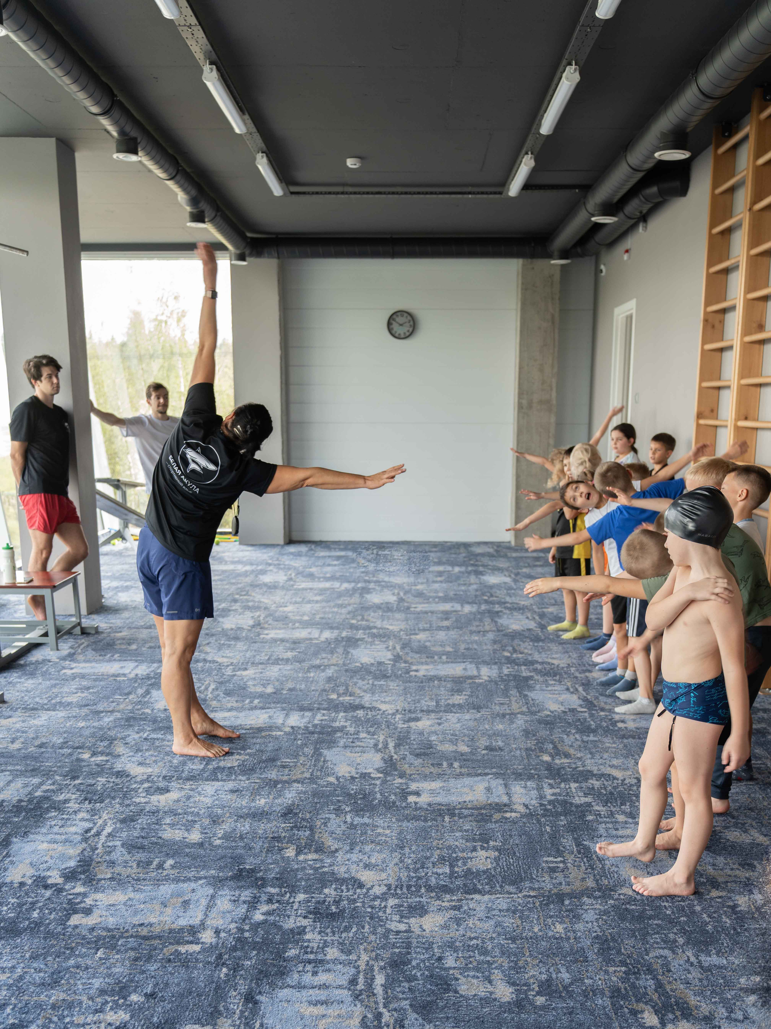 Бассейн «А30» Детская спортивная тренировка. Фотограф Светлана Мересева