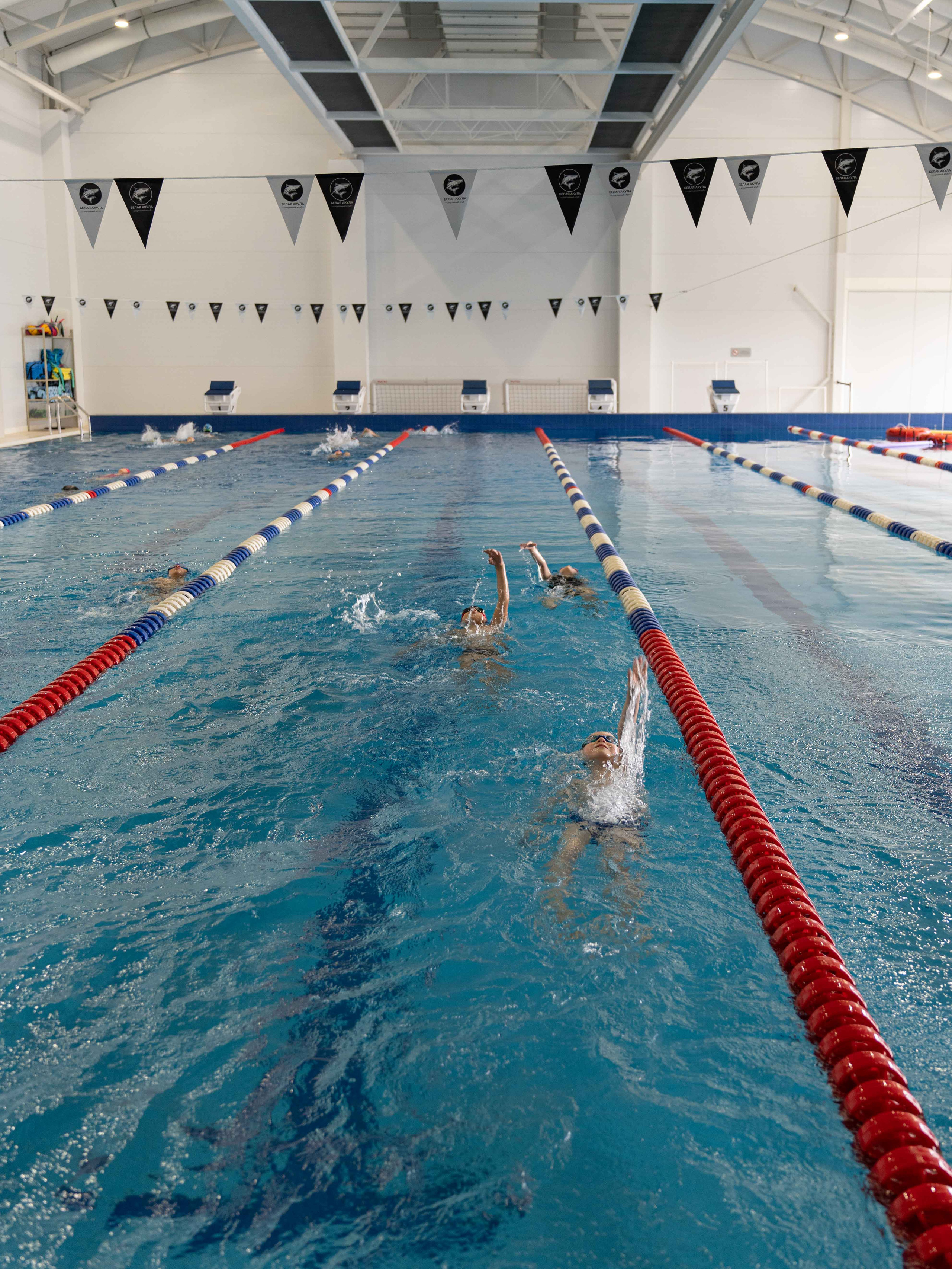 Бассейн «А30» Детская спортивная тренировка. Фотограф Светлана Мересева