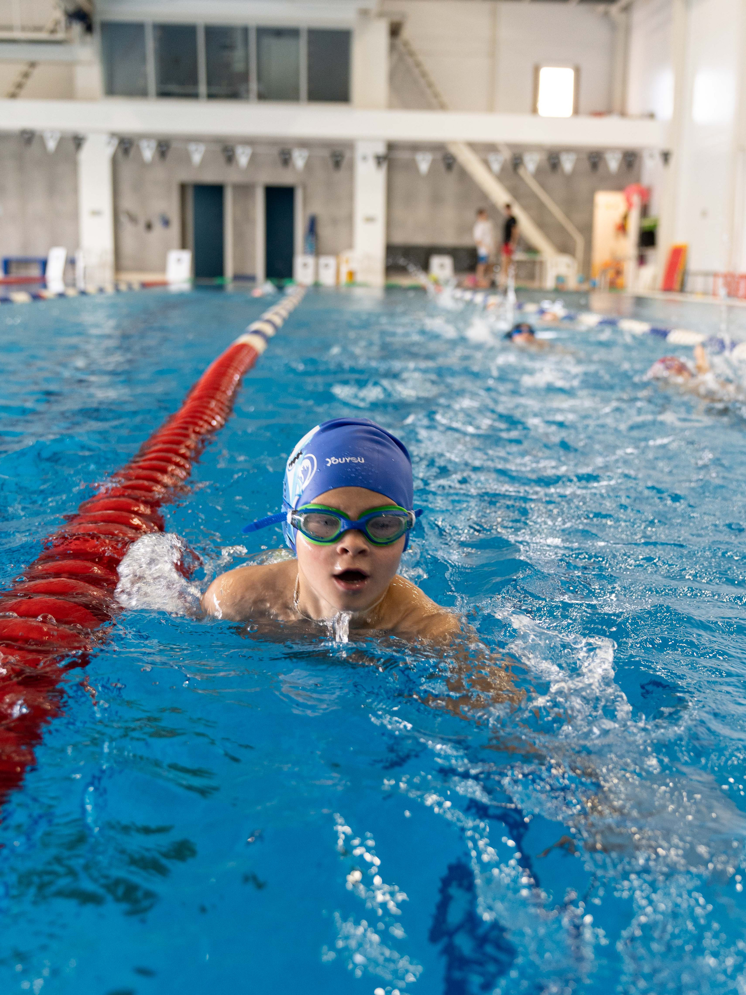 Бассейн «А30» Детская спортивная тренировка. Фотограф Светлана Мересева