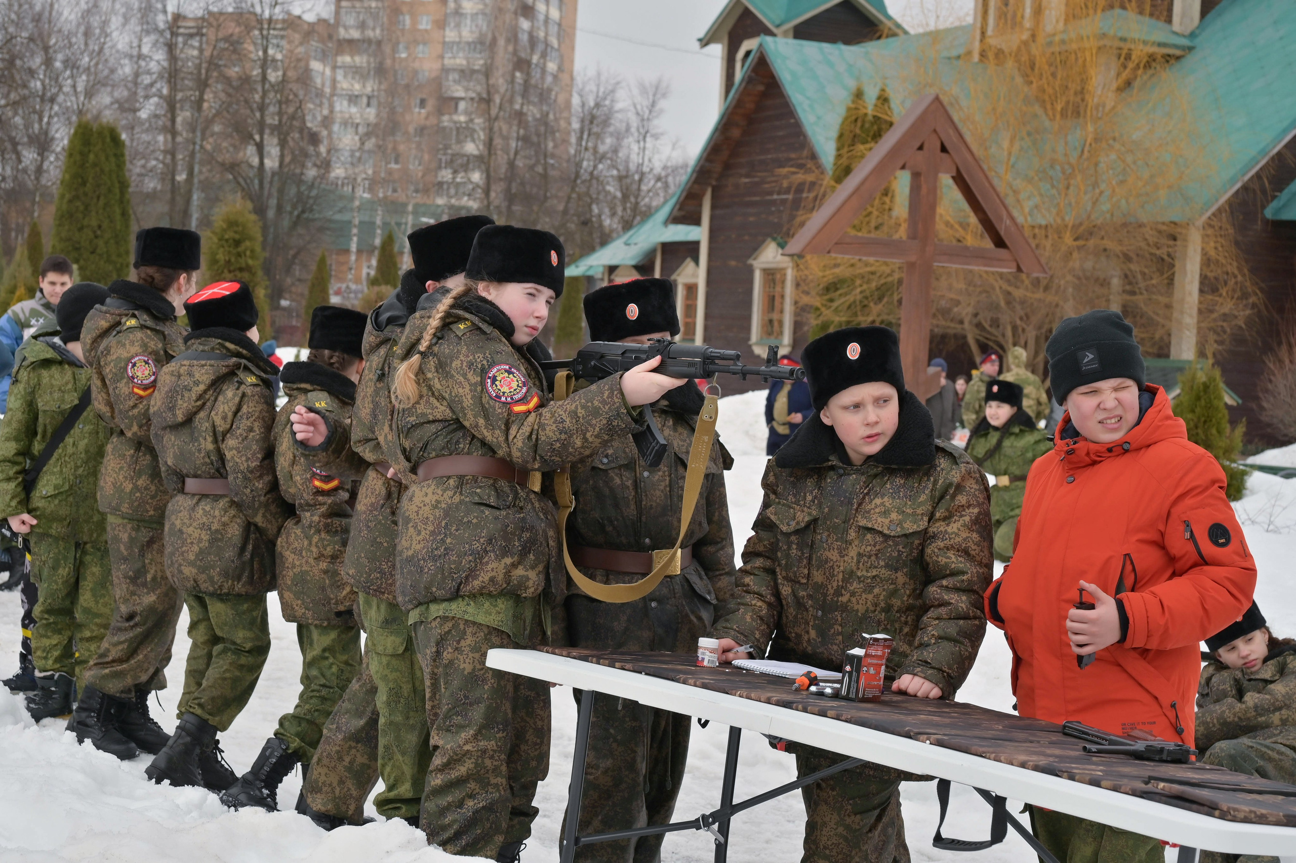 Кадетский класс. Выезд в г. Чкаловский МО. Фотограф Анна Мельникова | Москва
