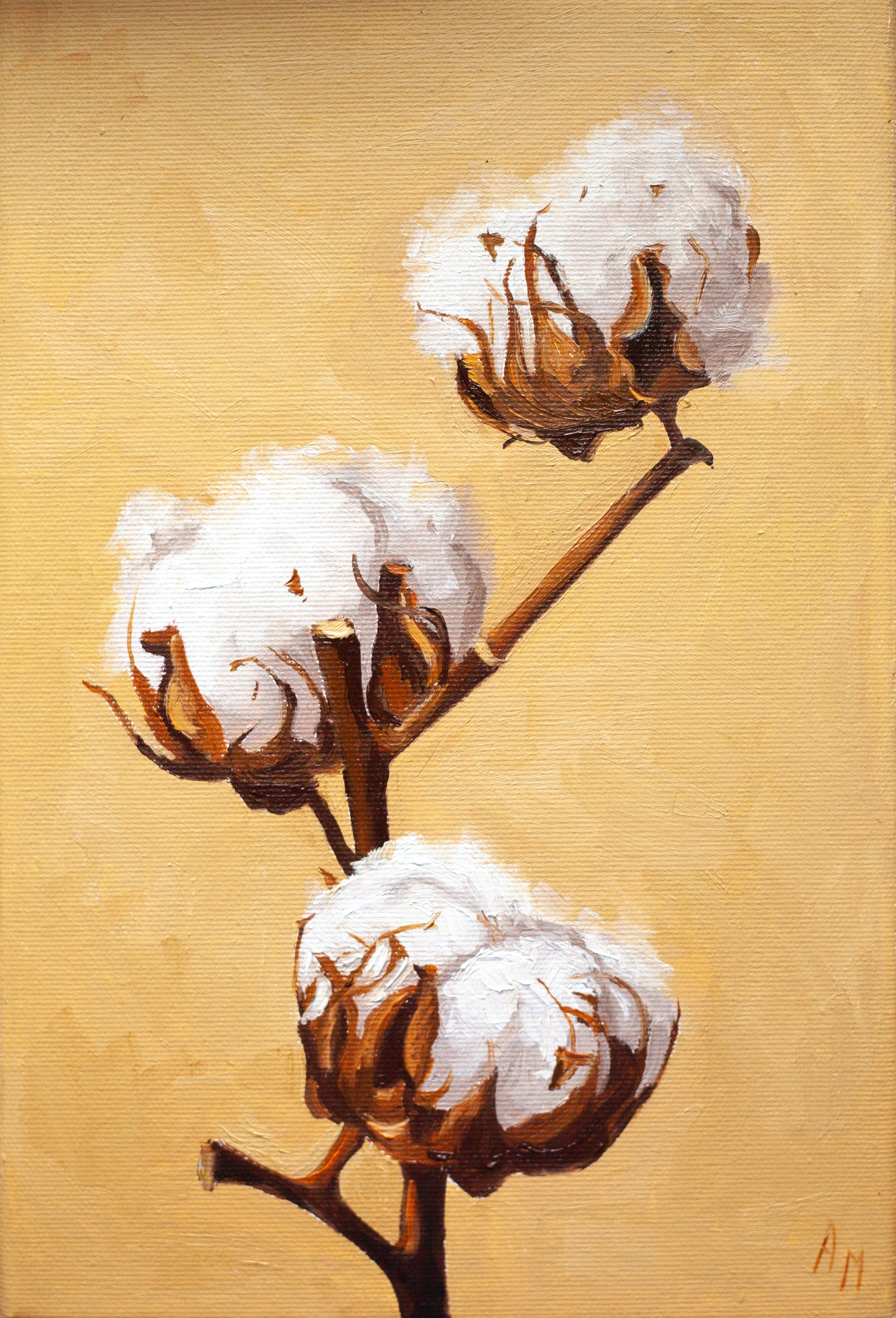 Купить картину маслом в Саратове хлопок