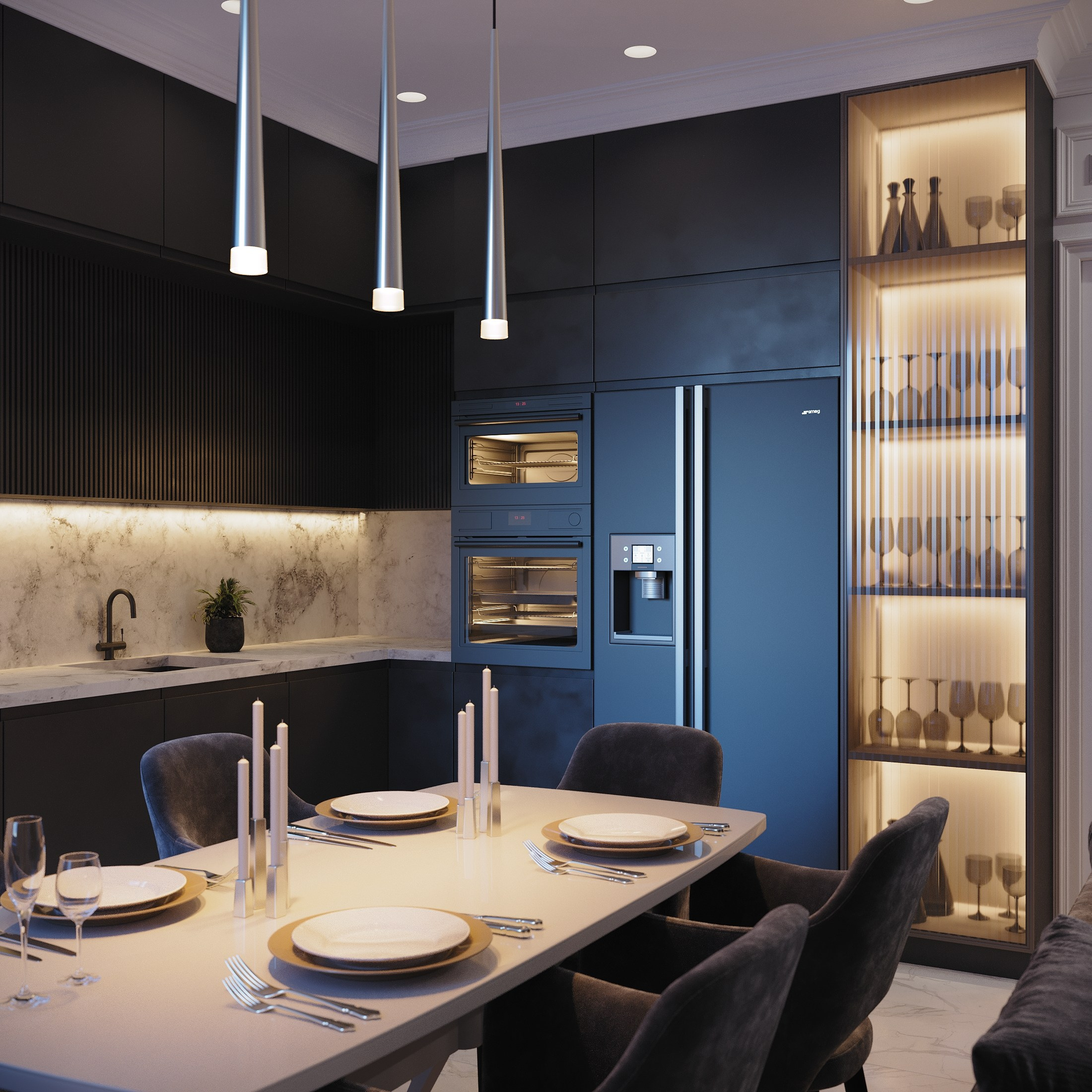 Визуализация квартиры для девушки-фотографа. Студия 3d визуализации Arcviz