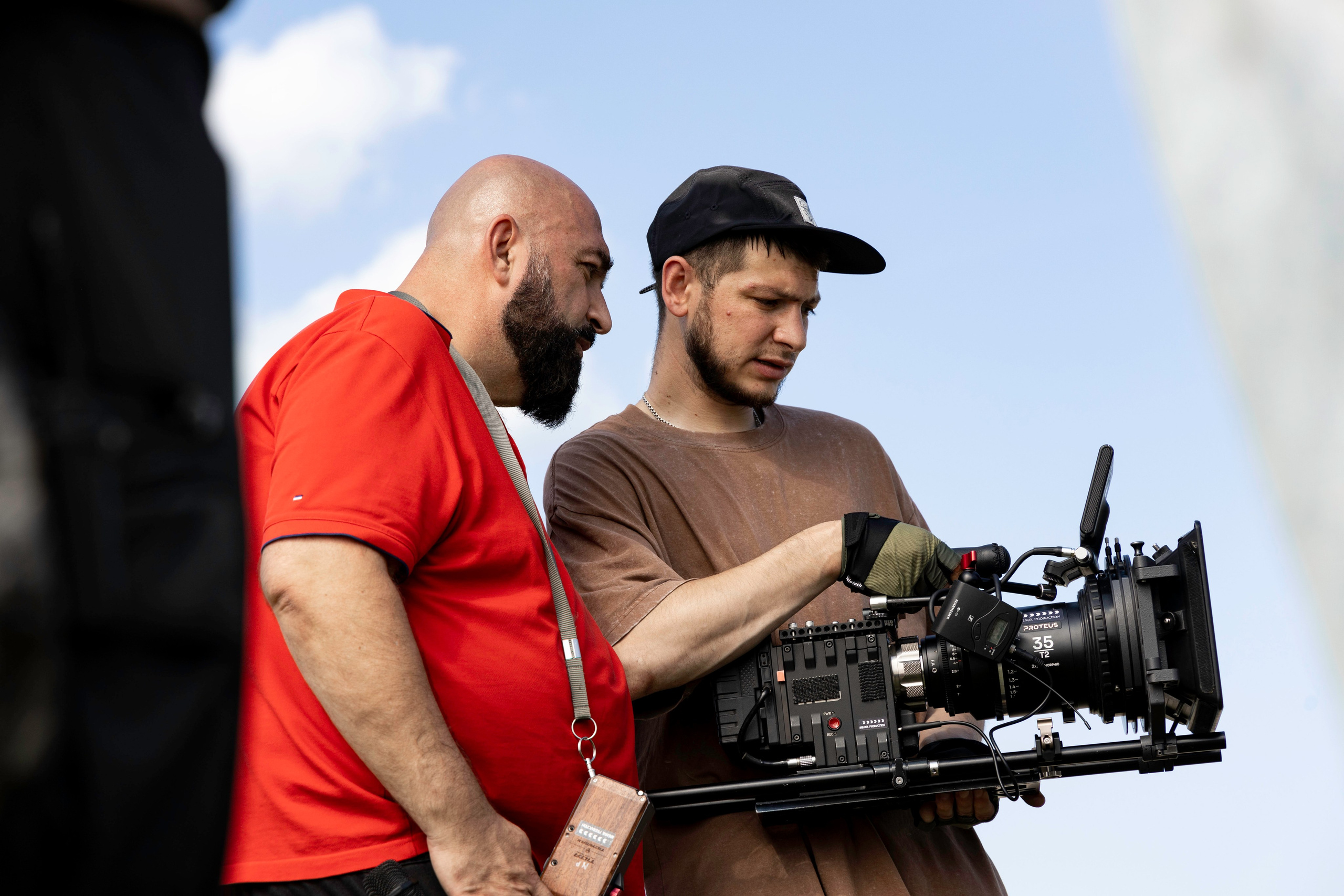 Бэкстэйдж докуметального фильма «Мой папа герой». Olya Posnimay