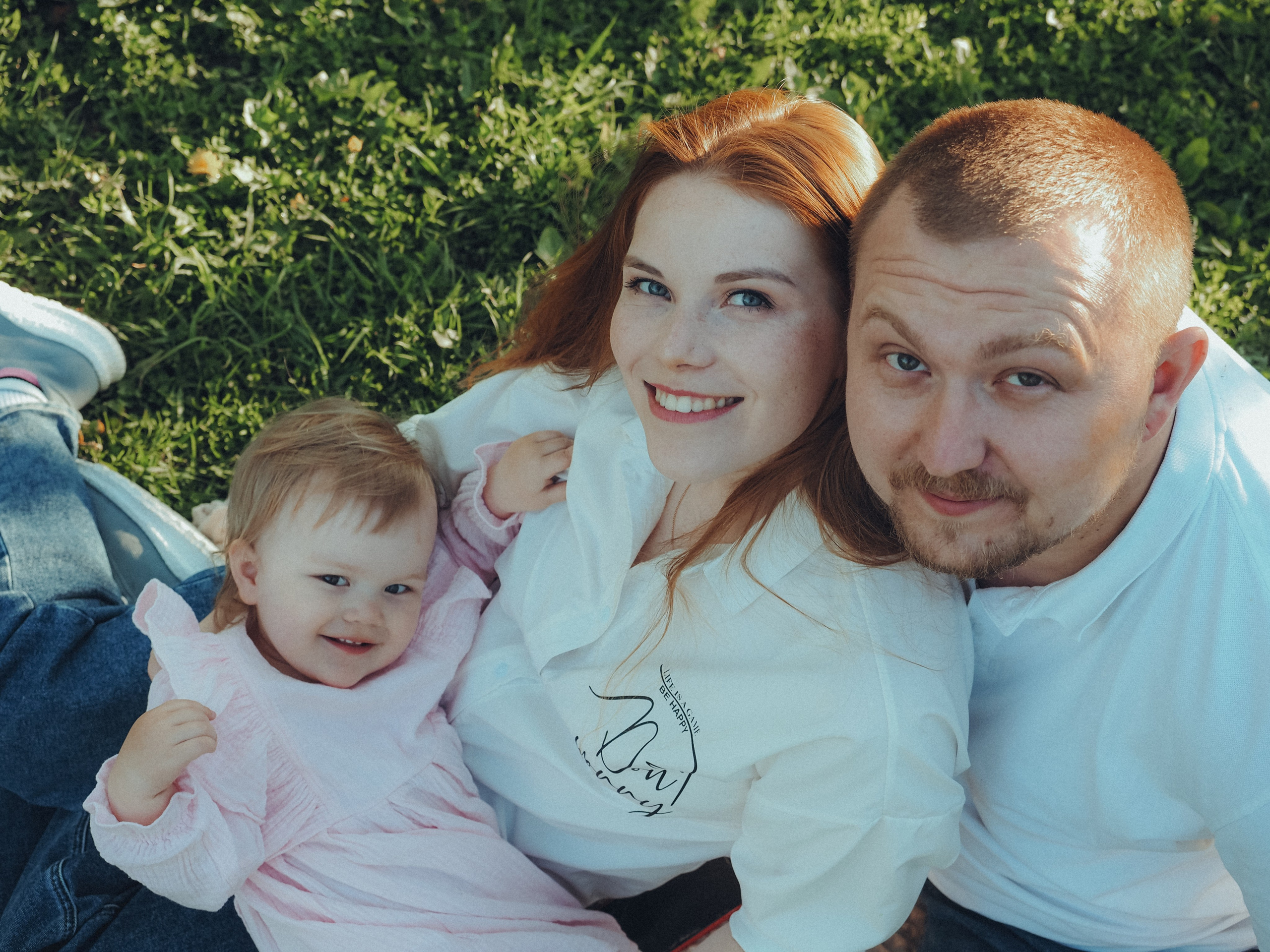 Аня и семья. Фотограф в Москве — Сергей Люкшинов