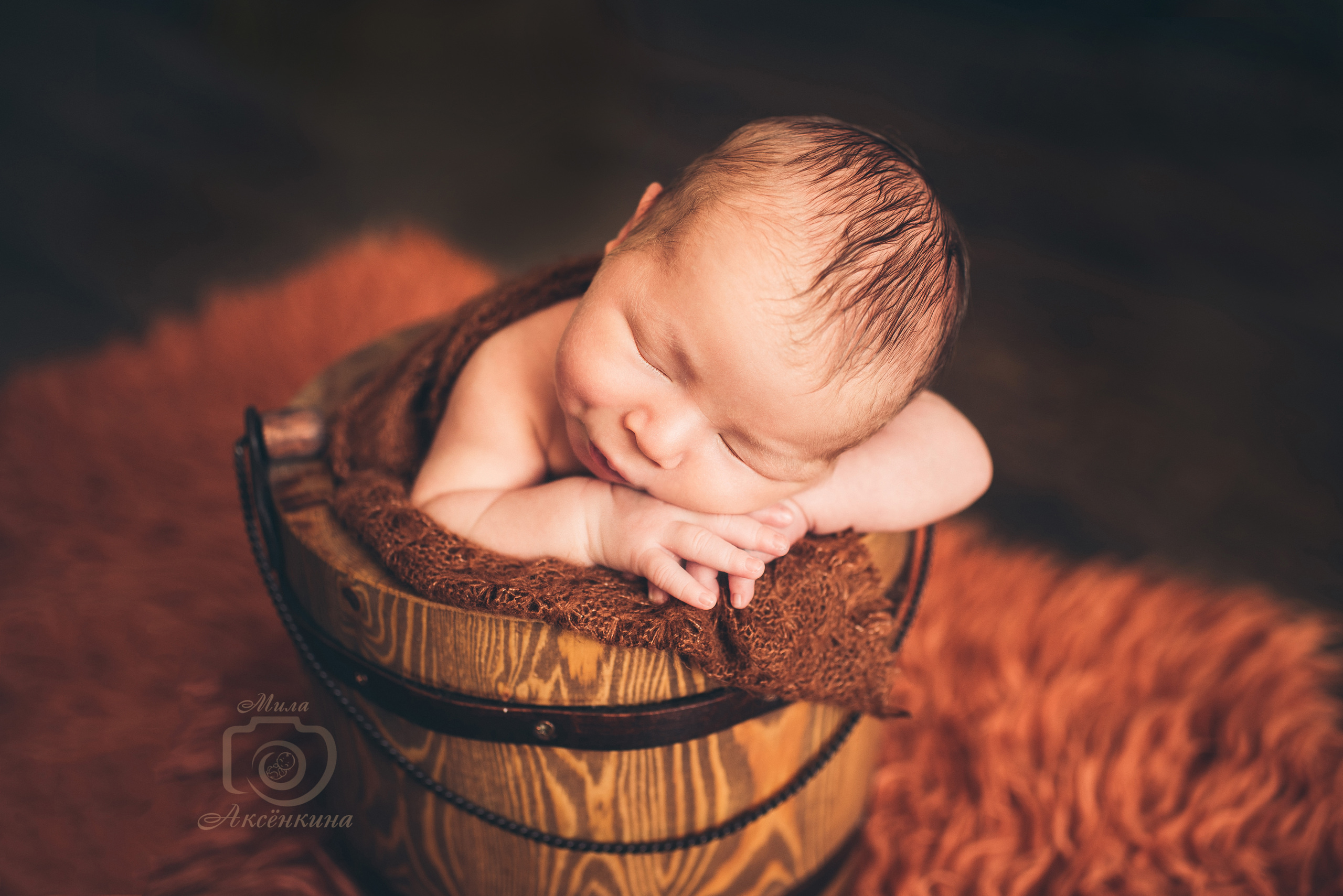 Портфолио новорожденных. Фотограф в Нефтеюганске Мила Аксёнкина